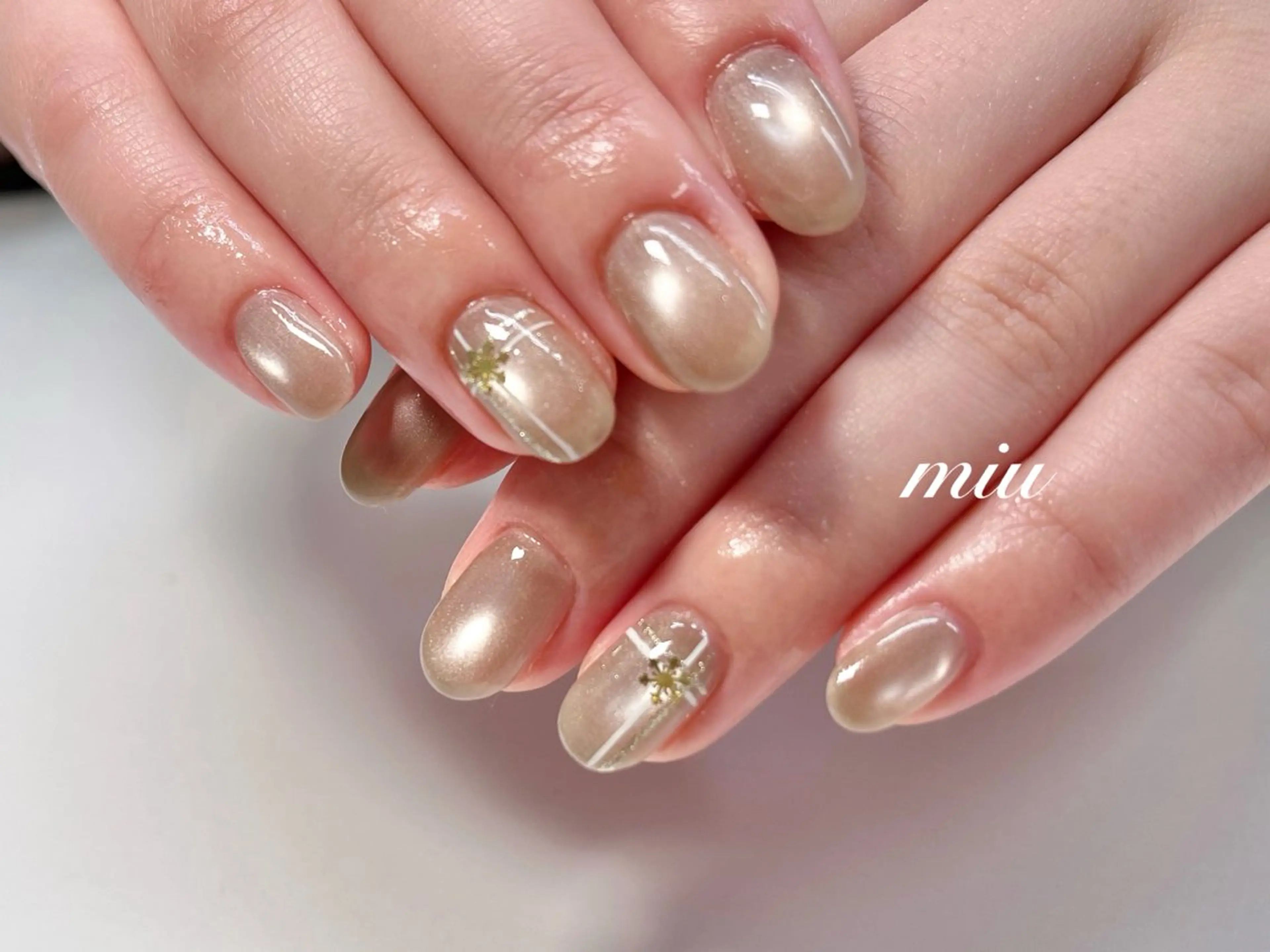 ネイル アートネイル ハンドネイル miu nail 🐾Mihoのネイルデザイン