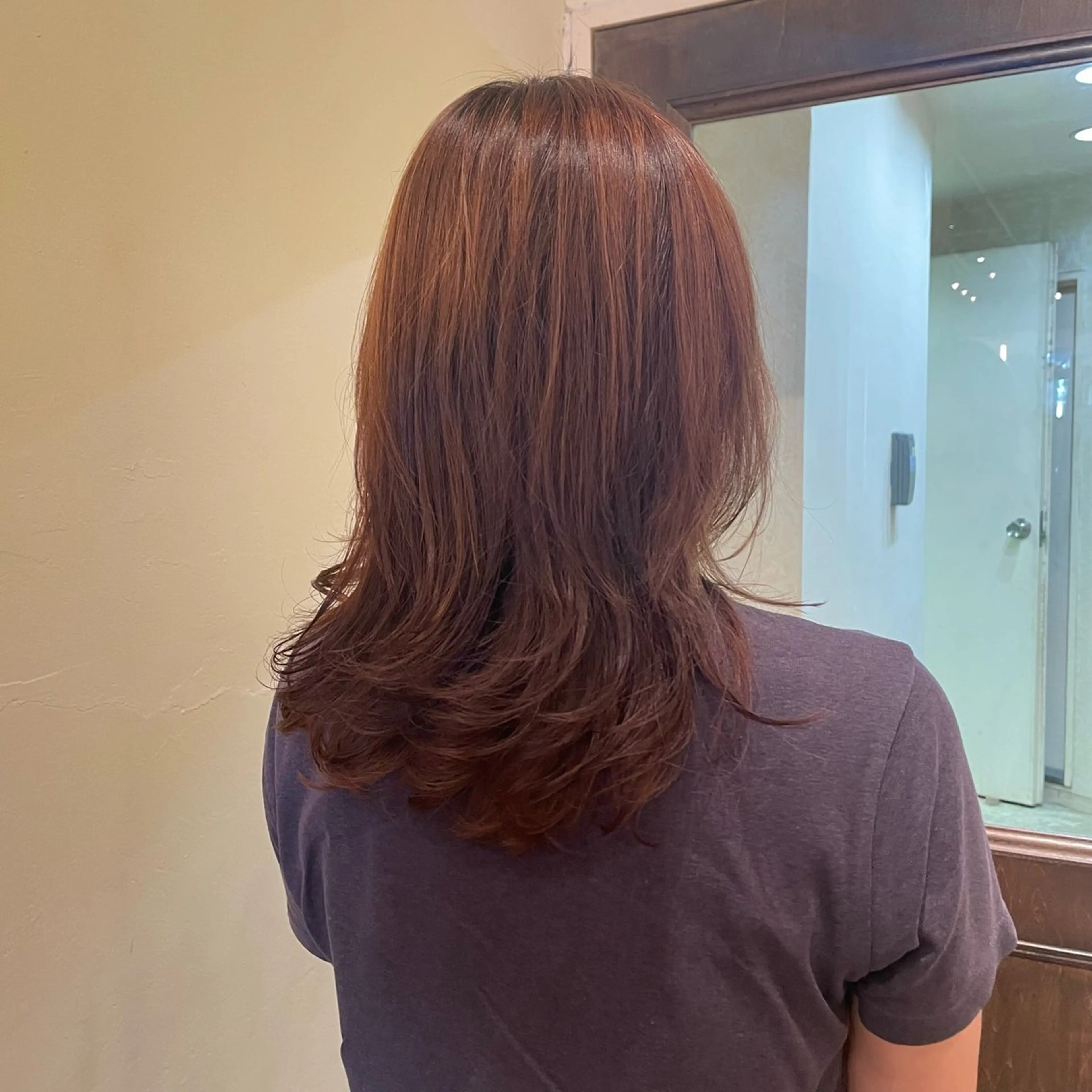 パーマ 髪質改善カラー ベージュ🤎YUMEのヘアスタイル