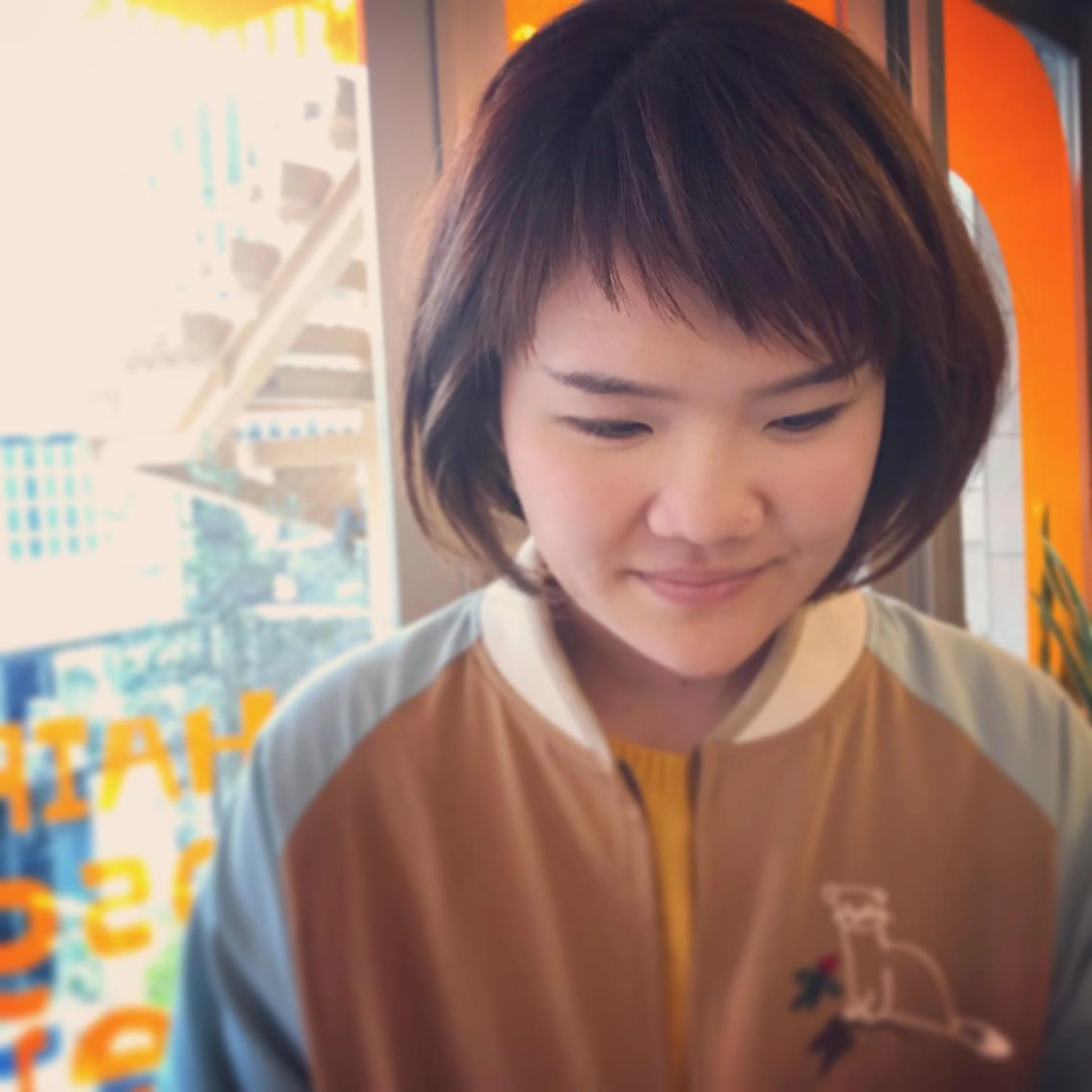 ショート ショートヘア 嶋田 直美のヘアスタイル