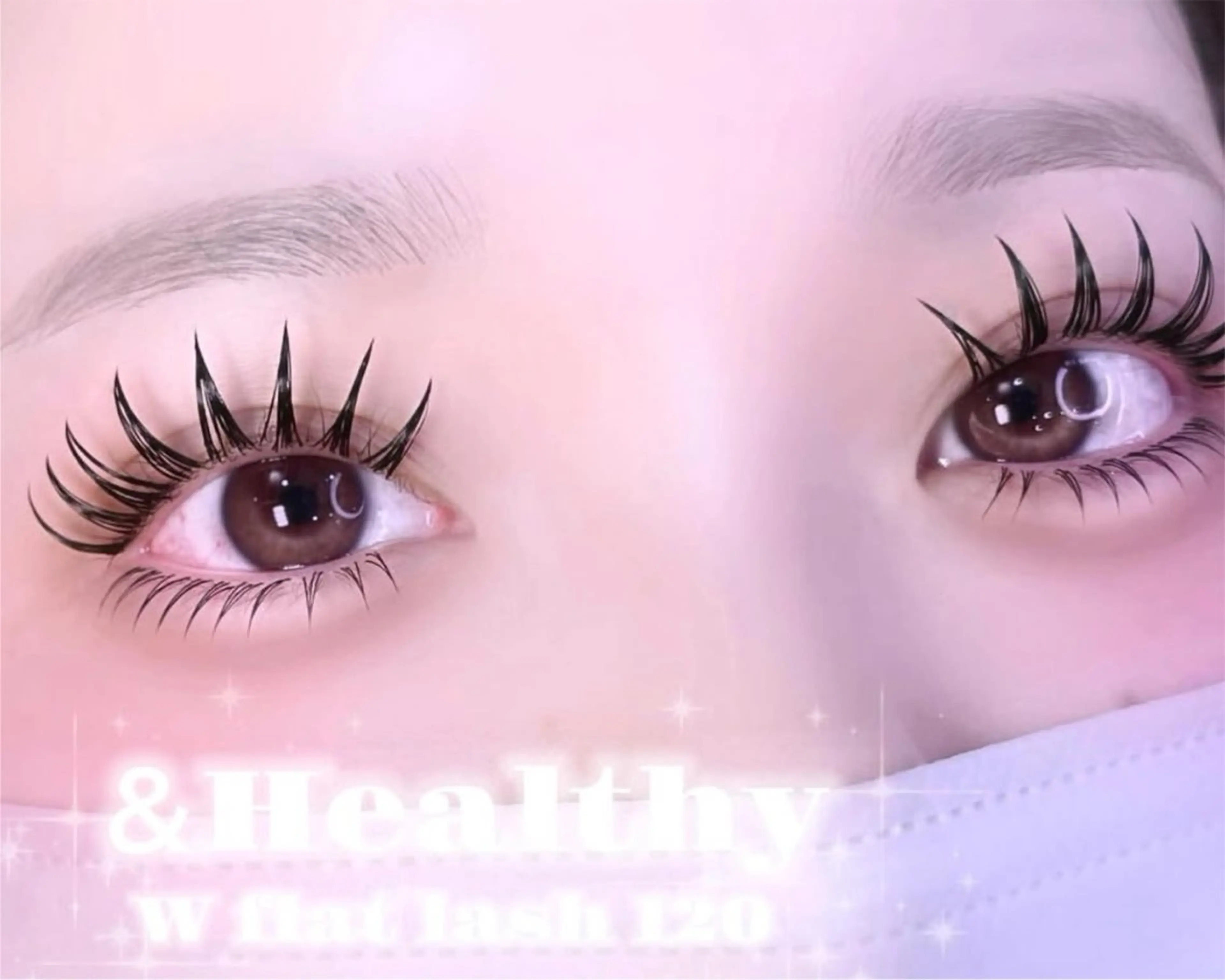 【新技術🫧次世代パリエク】＆Healthy / アンドヘルシー × Wフラットラッシュ60束（120本）の写真