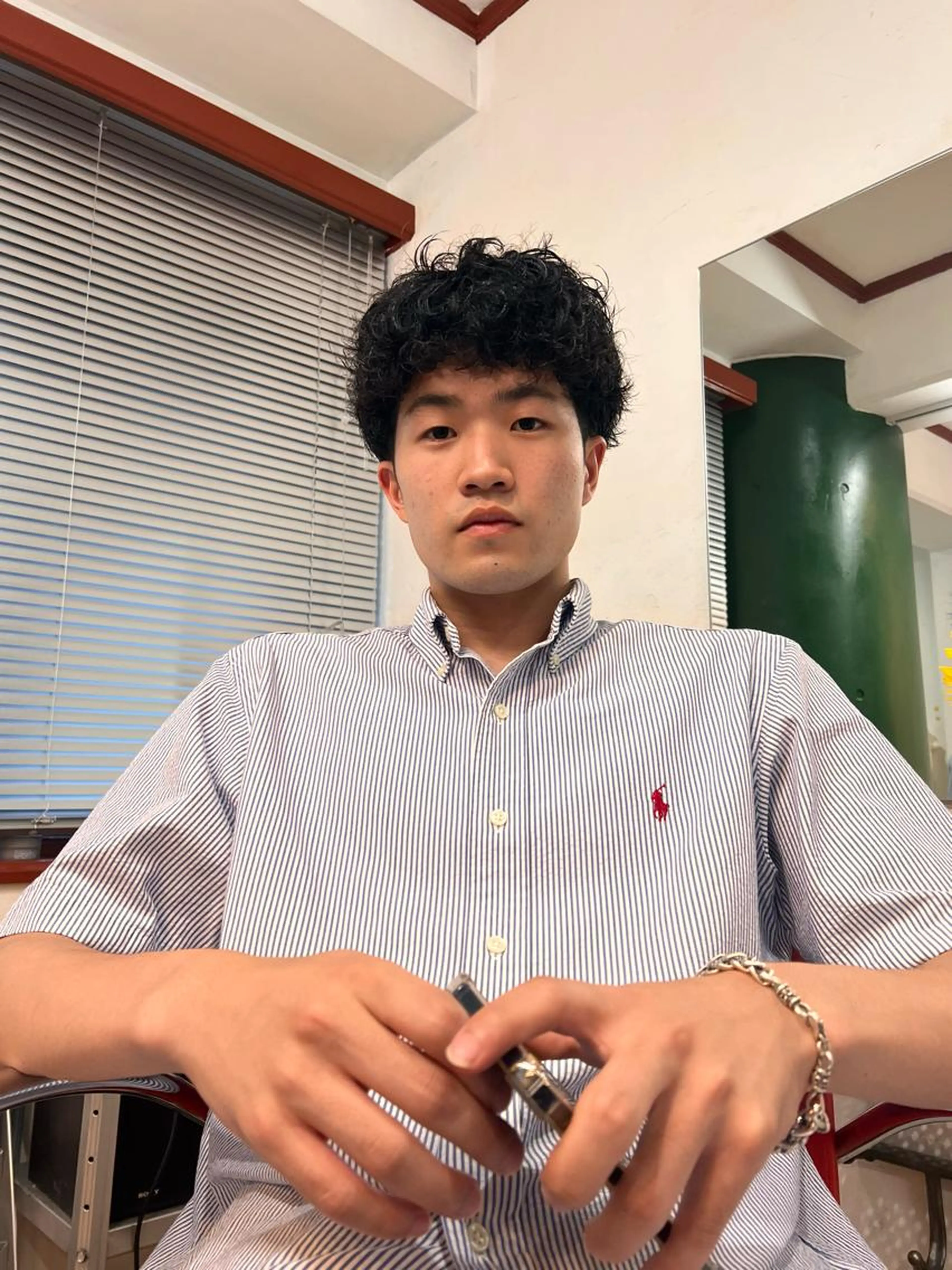 メンズカットの写真