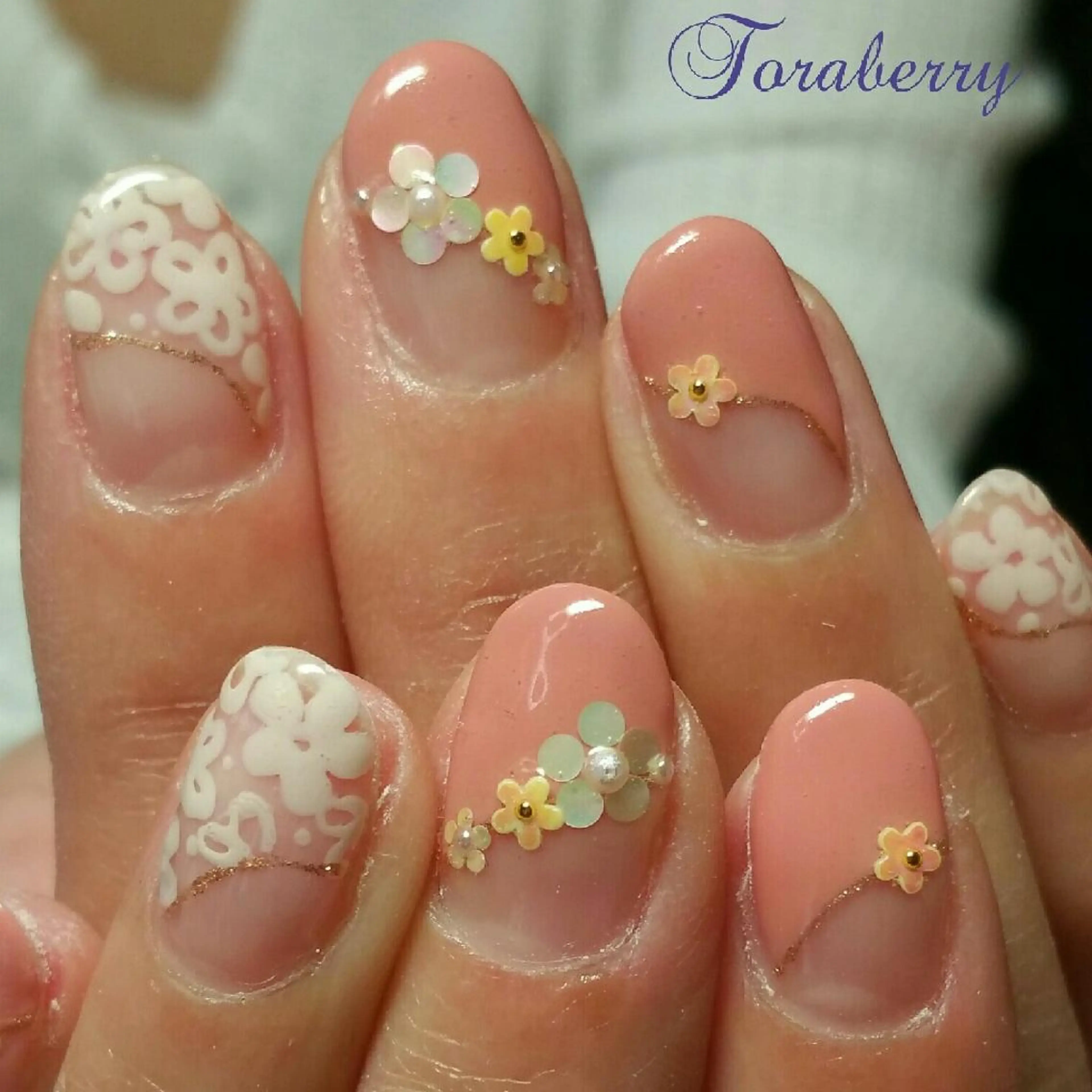 ネイル レース ネイリスト なつみのネイルデザイン