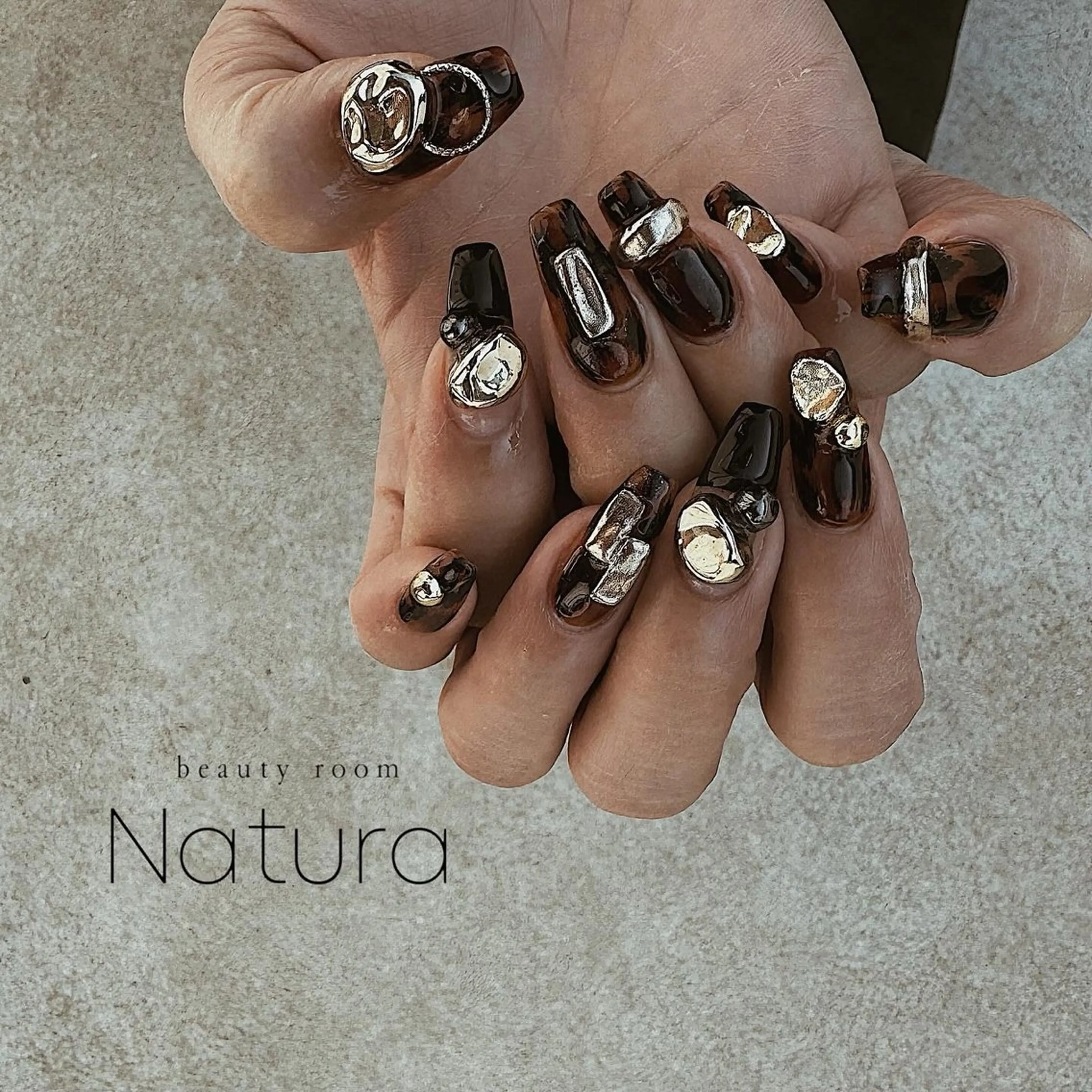 ネイル ハンドネイル beautyroom Naturaのネイルデザイン