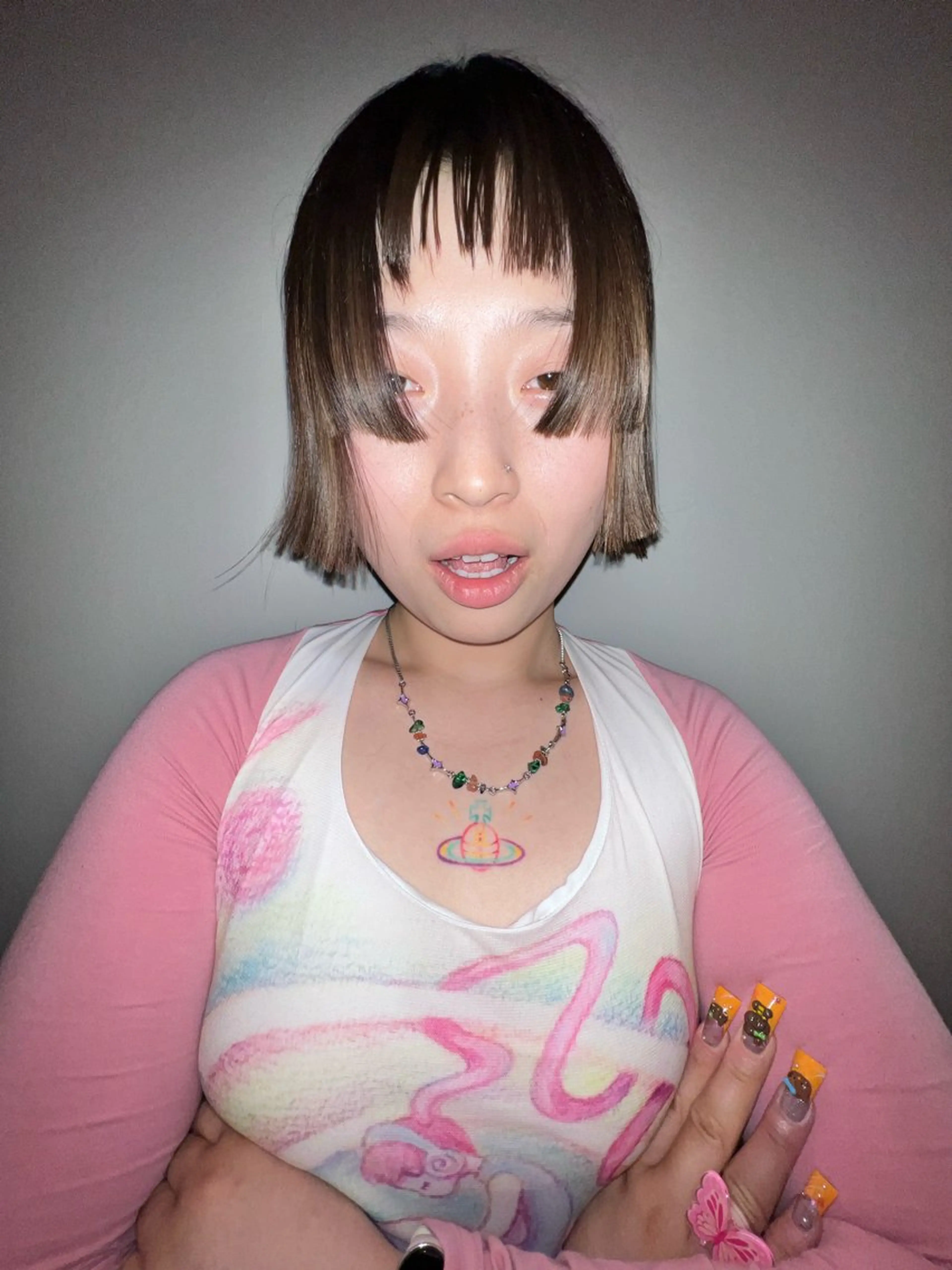 ショート カット haco＋所属・圧倒的デザイン力 店長🎨RENAのヘアスタイル