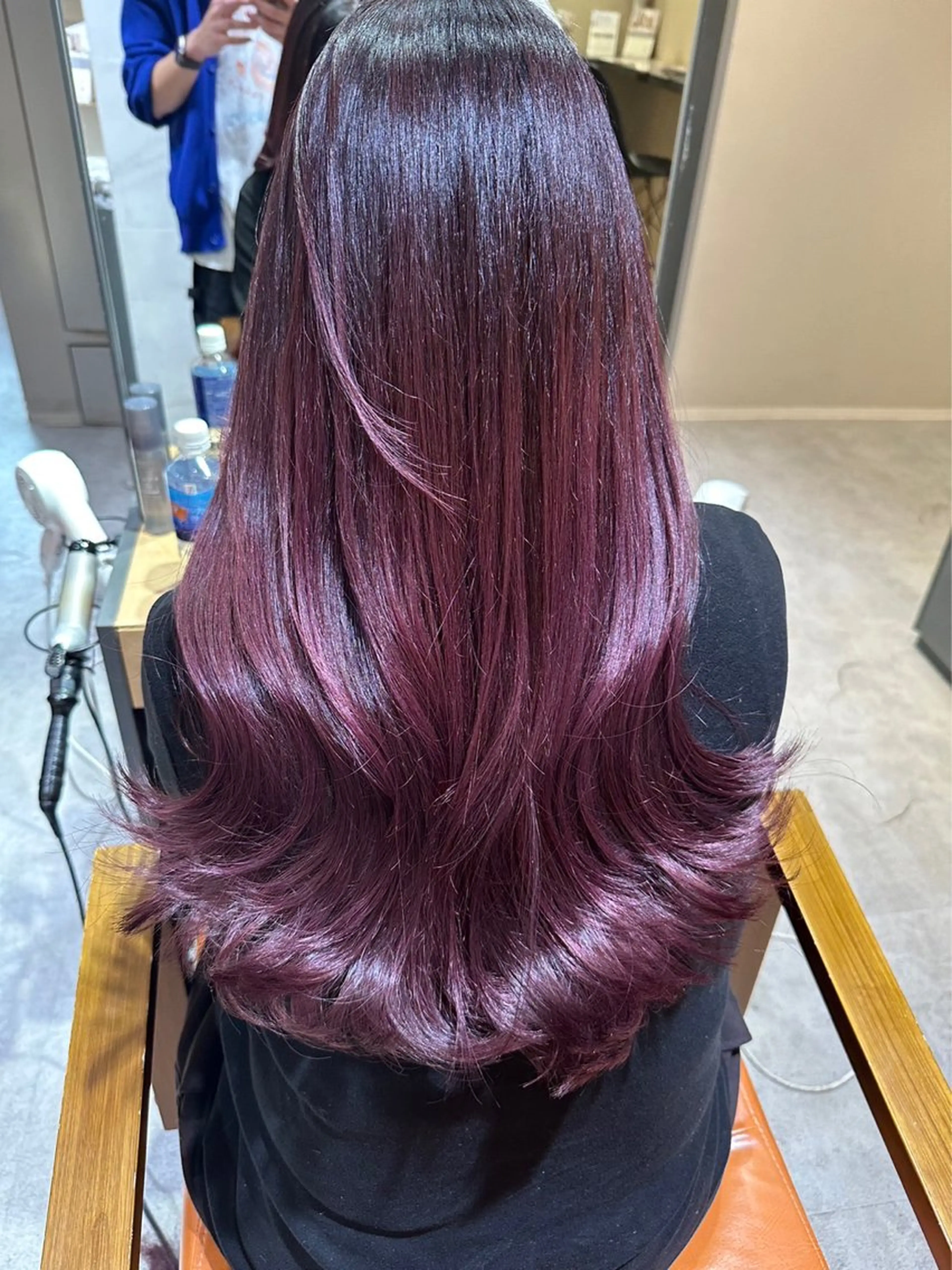 カラー 村上 ななみのヘアスタイル