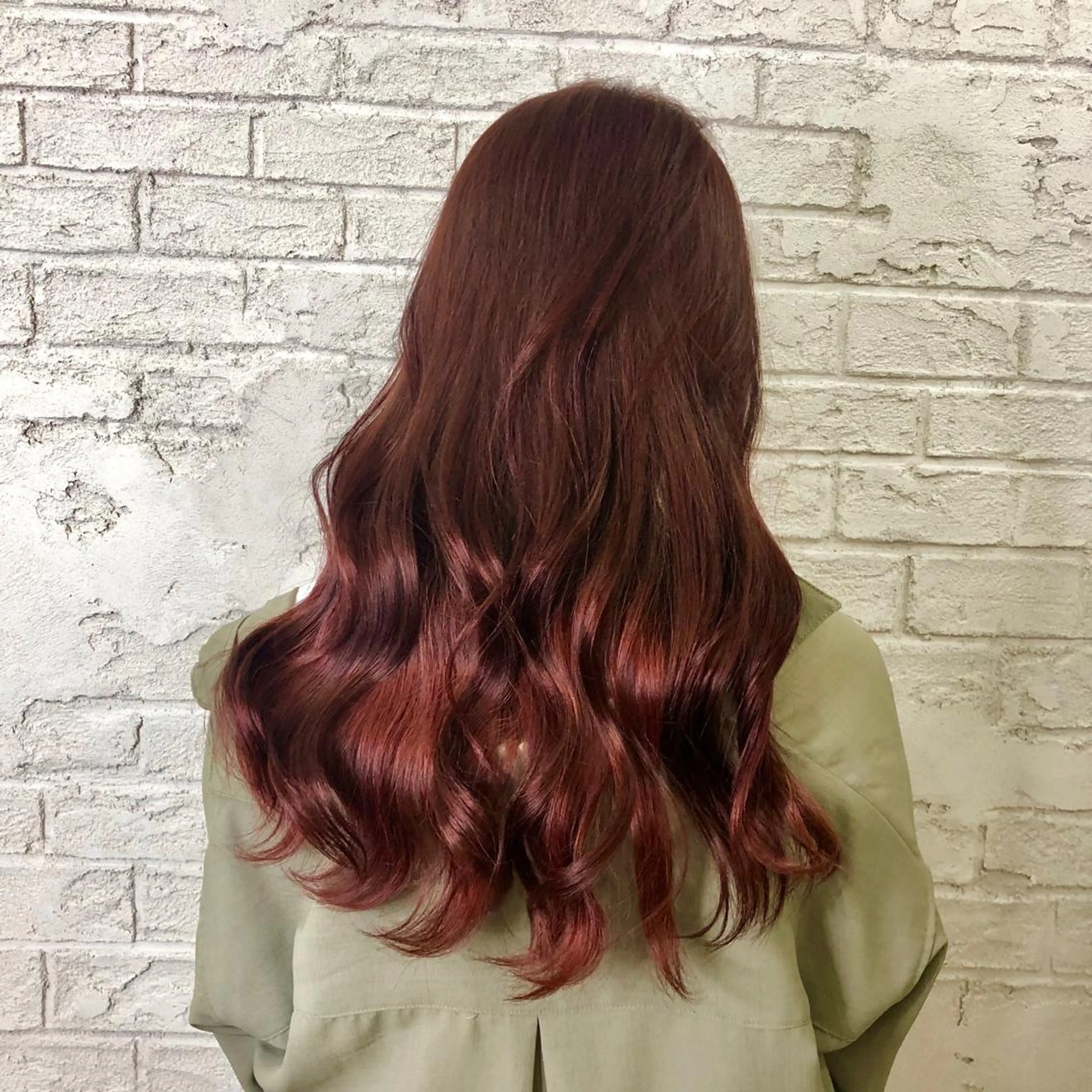 ロング 🤍韓国ヘア🇰🇷 タバタサオリ🤍のヘアスタイル