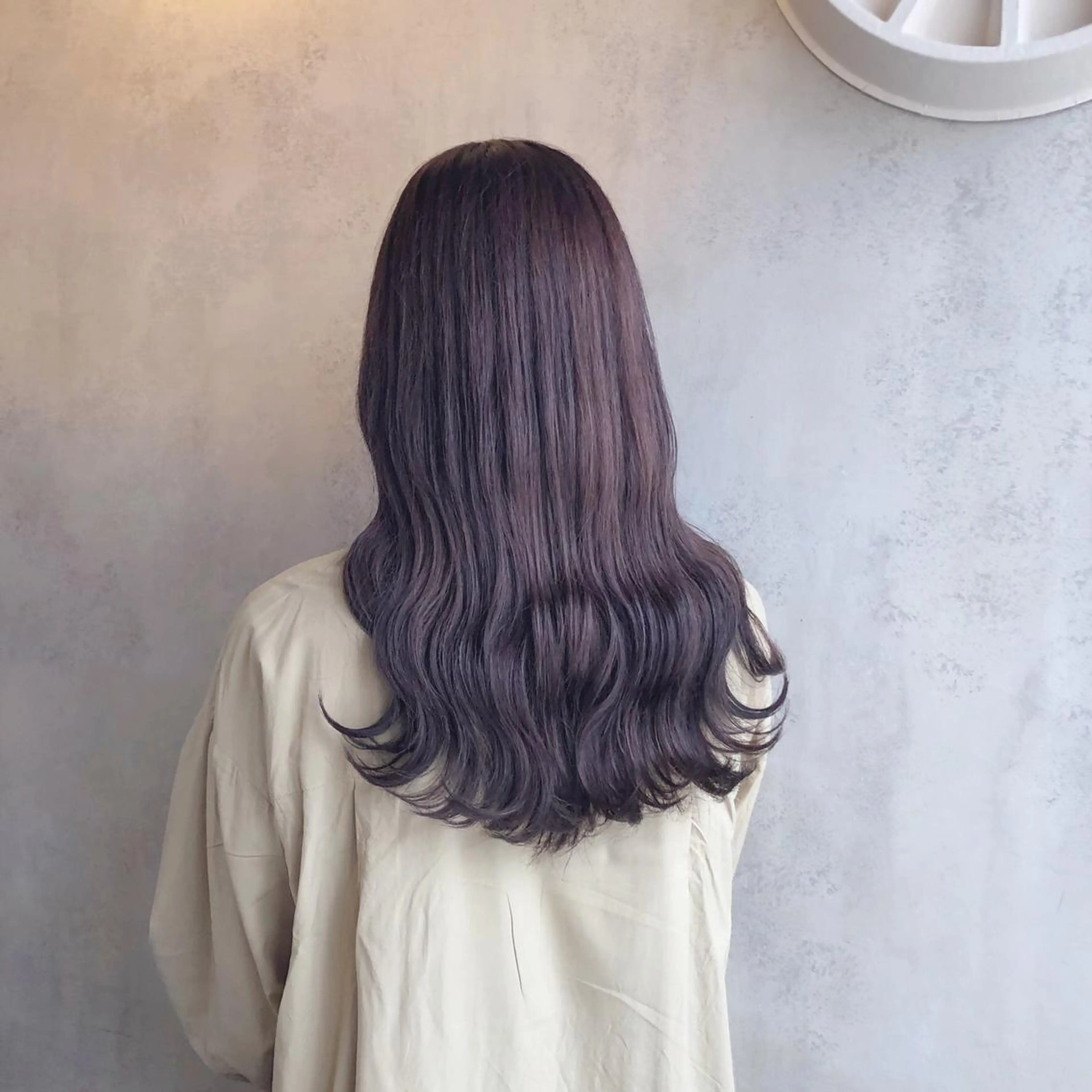 ロング カラー 梅田美容室 山崎海波のヘアスタイル