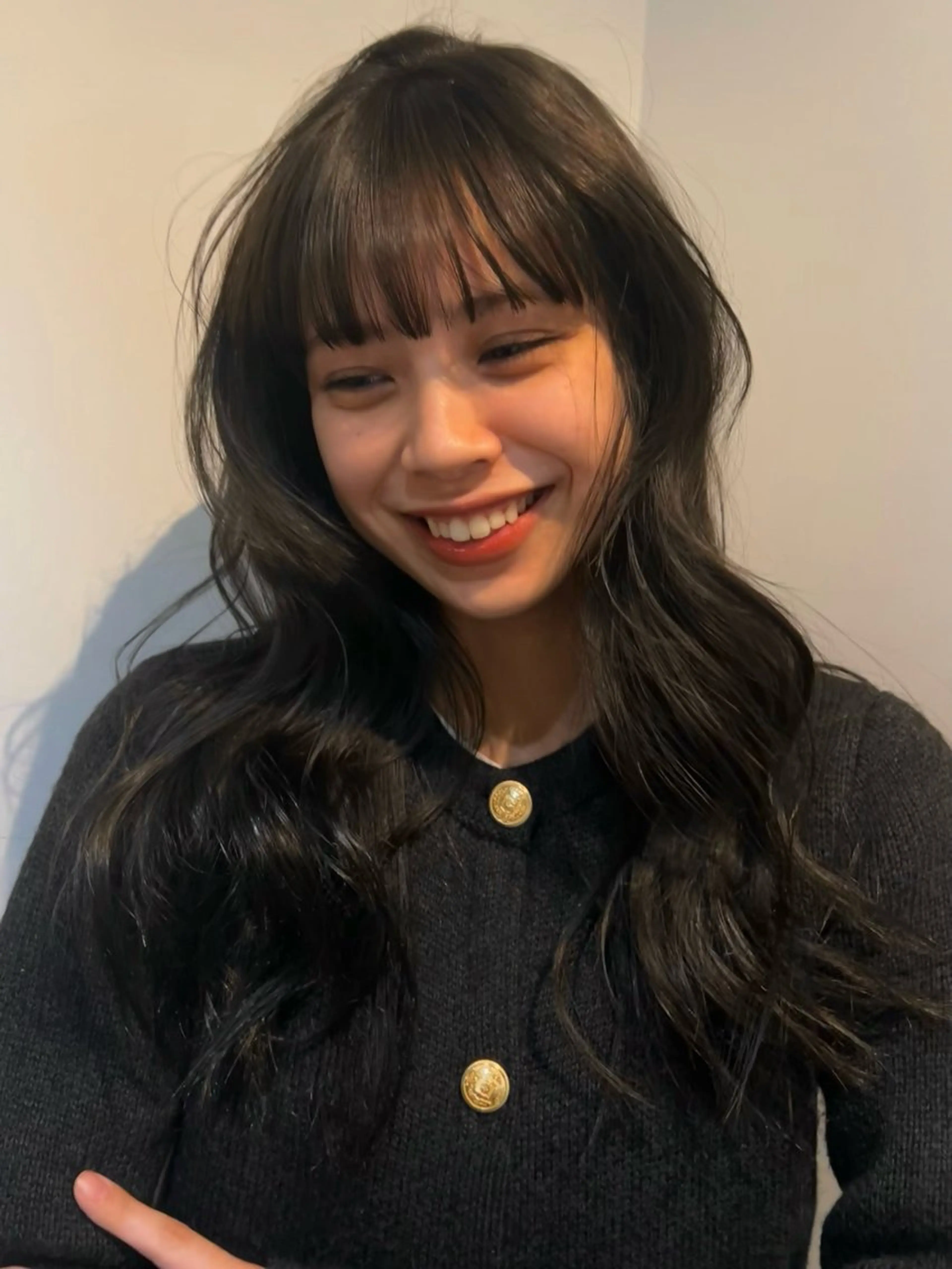 ロング カラー ヘアアレンジ カット ヘアカラー 🎀suzuna 透明感colorのヘアスタイル