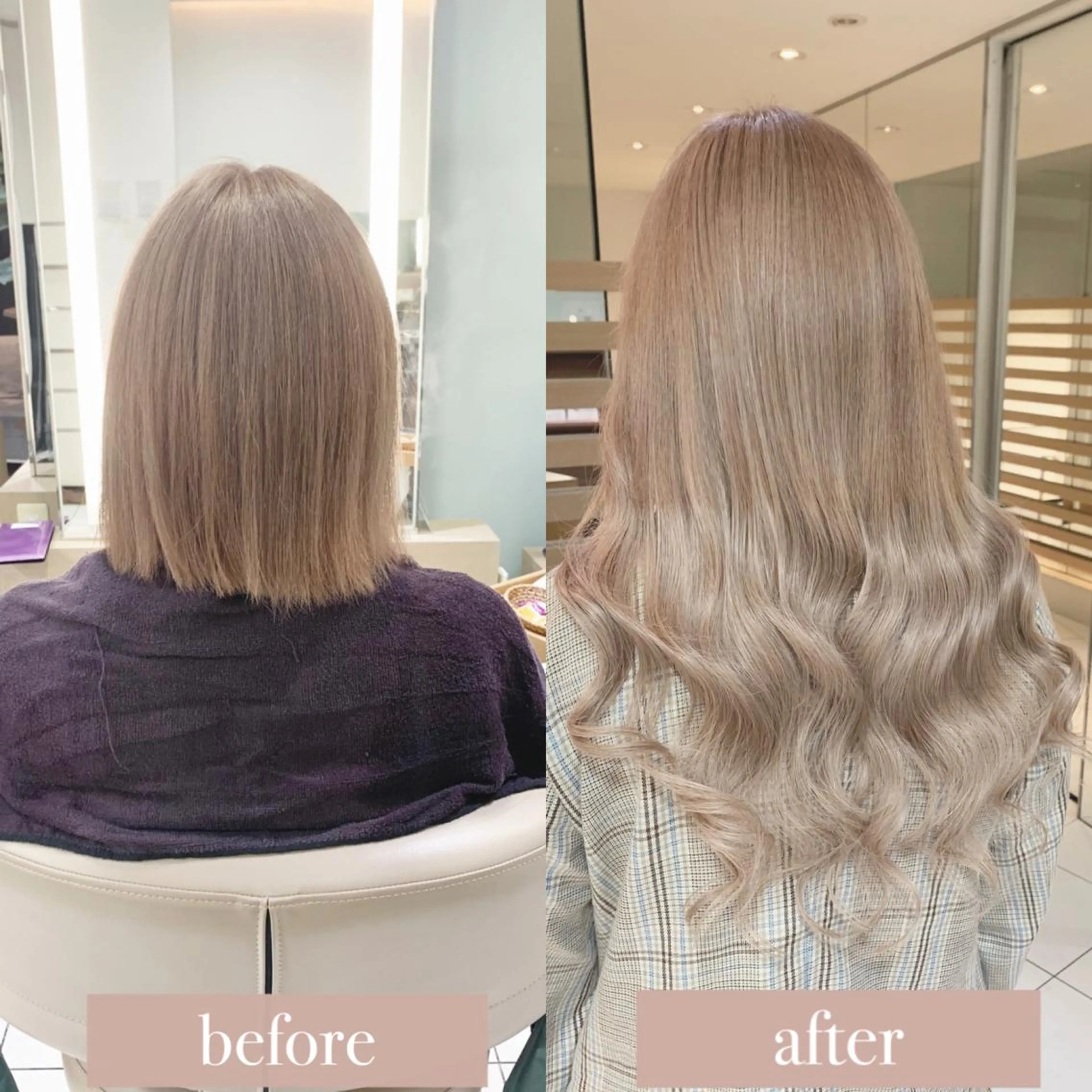 ロング カラー シールエクステ エクステ エクステ　ユノキ リョウタのヘアスタイル