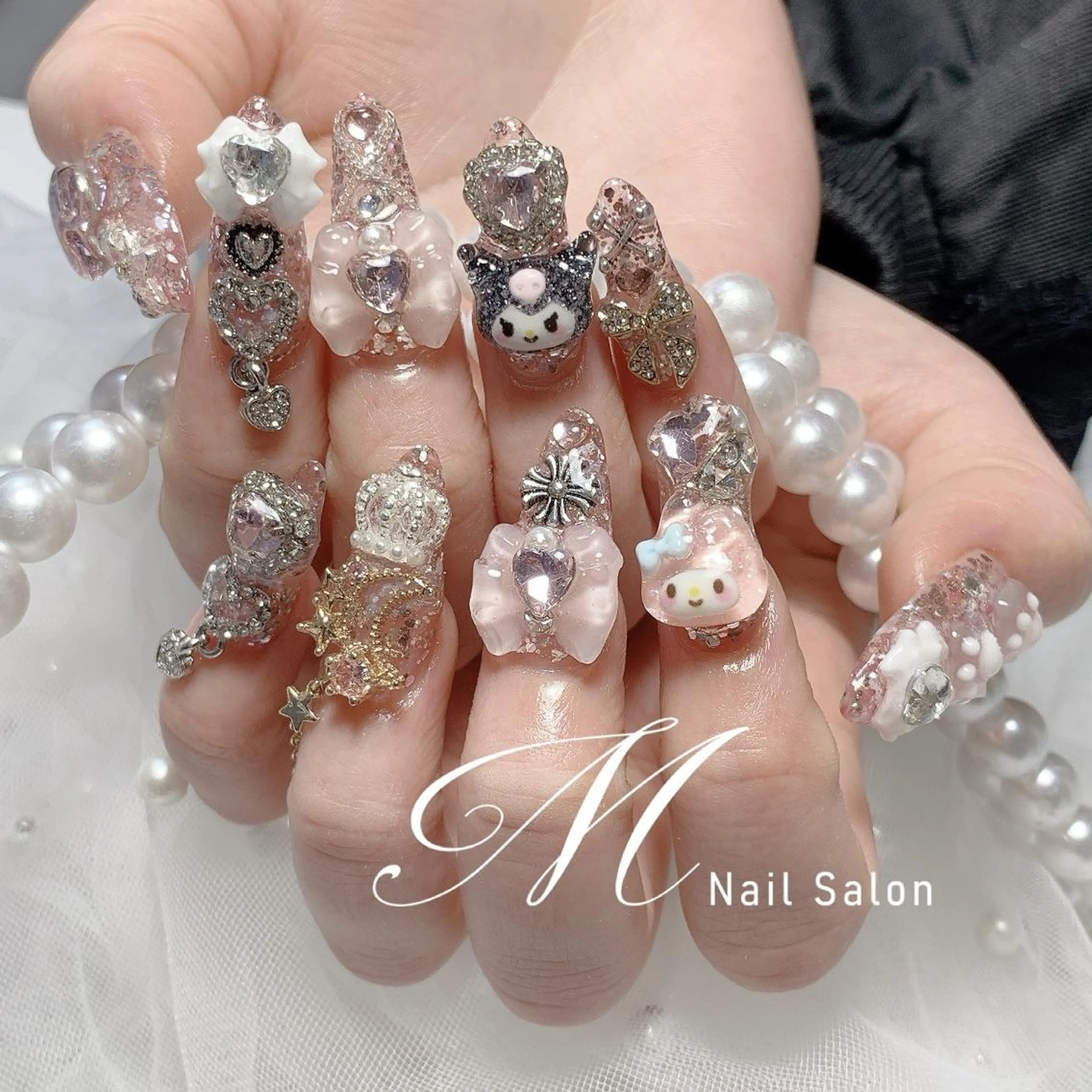 ネイル M✨長さだし専門 85%OFF中✨のネイルデザイン