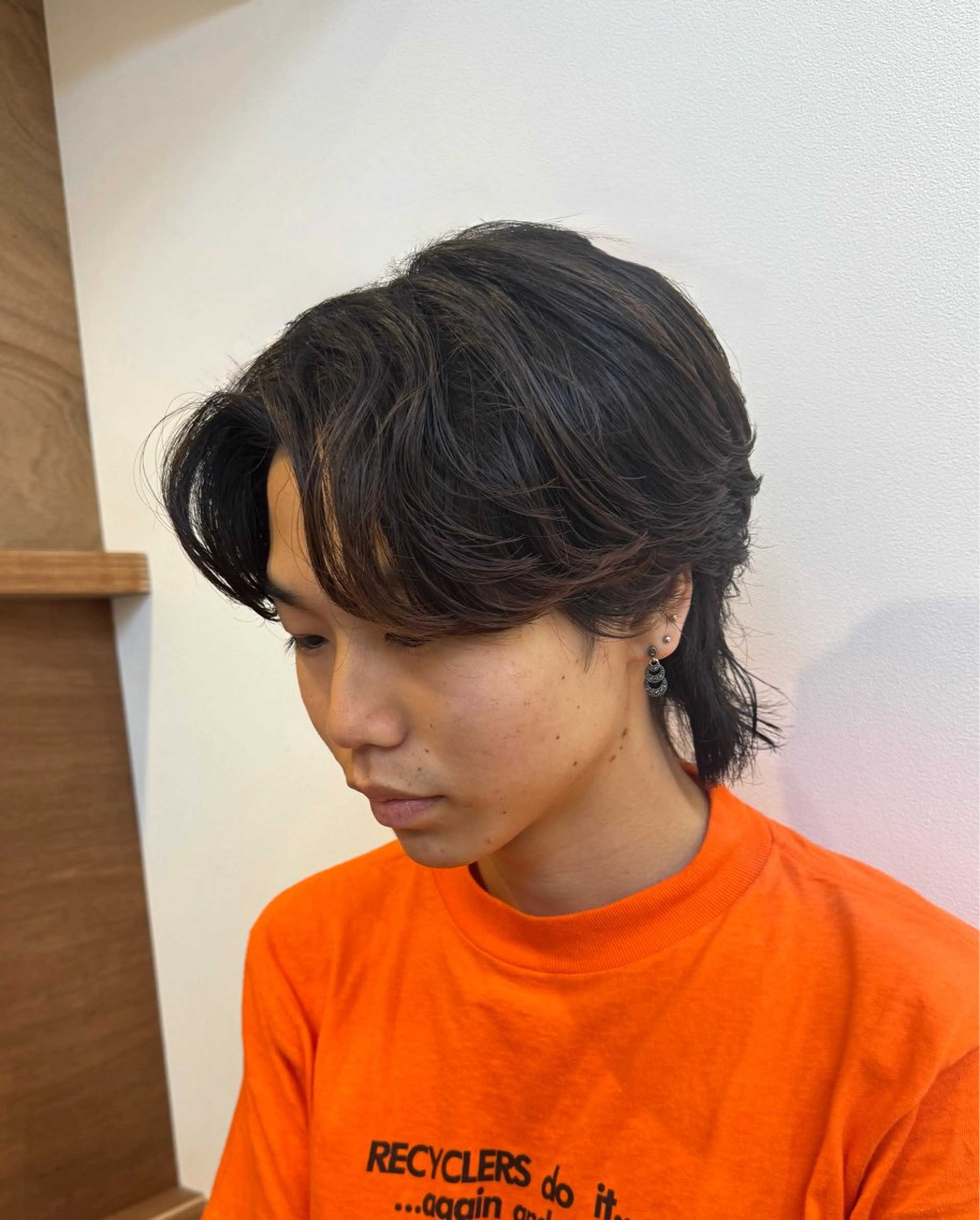 メンズカット＋ニュアンスパーマの写真