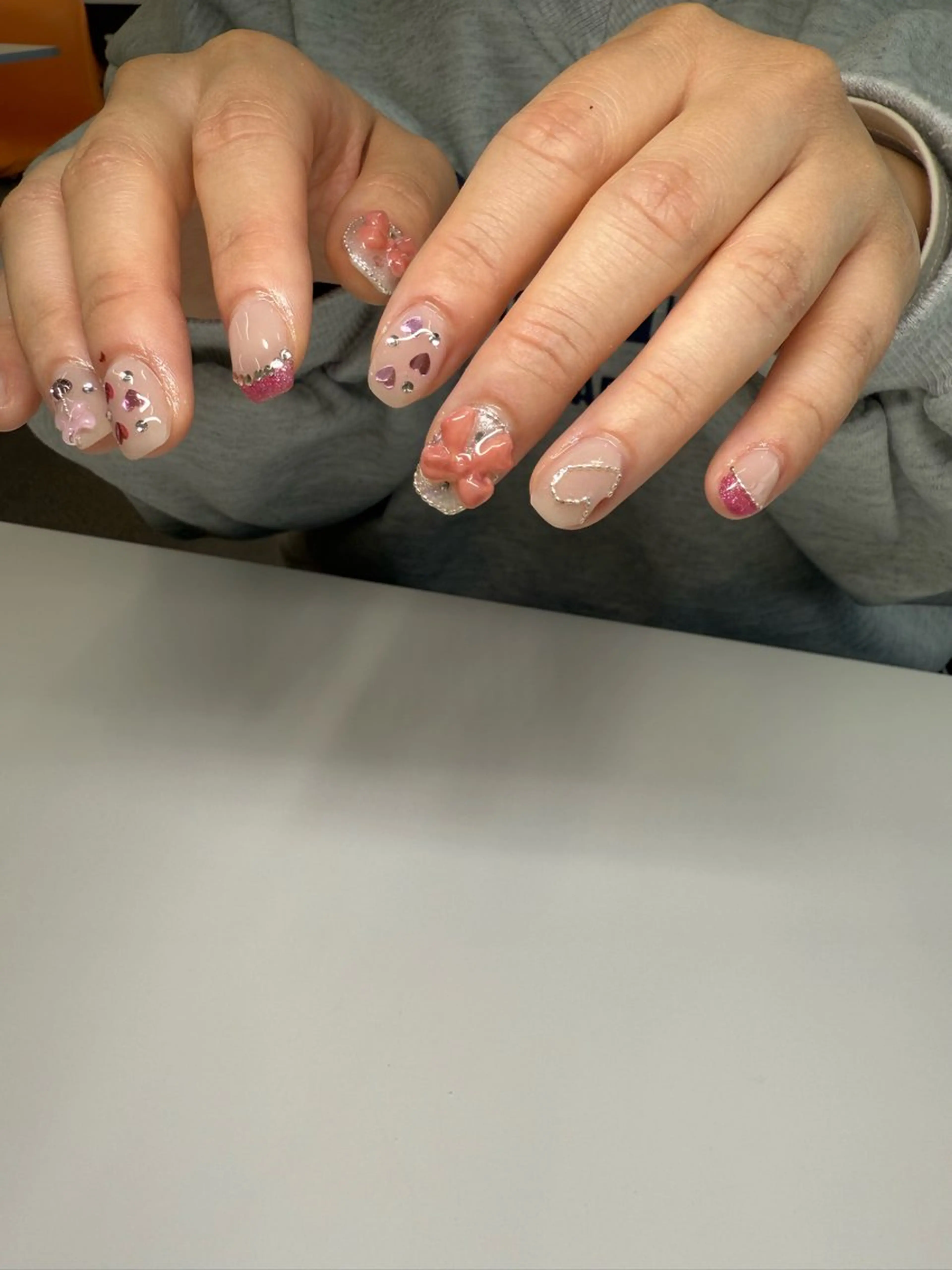 ネイル 持ち込み ハンドネイル デ・アイム「nail salon MIMIPARUN」所属・ナリス化粧品 MIMIPARUNのネイルデザイン