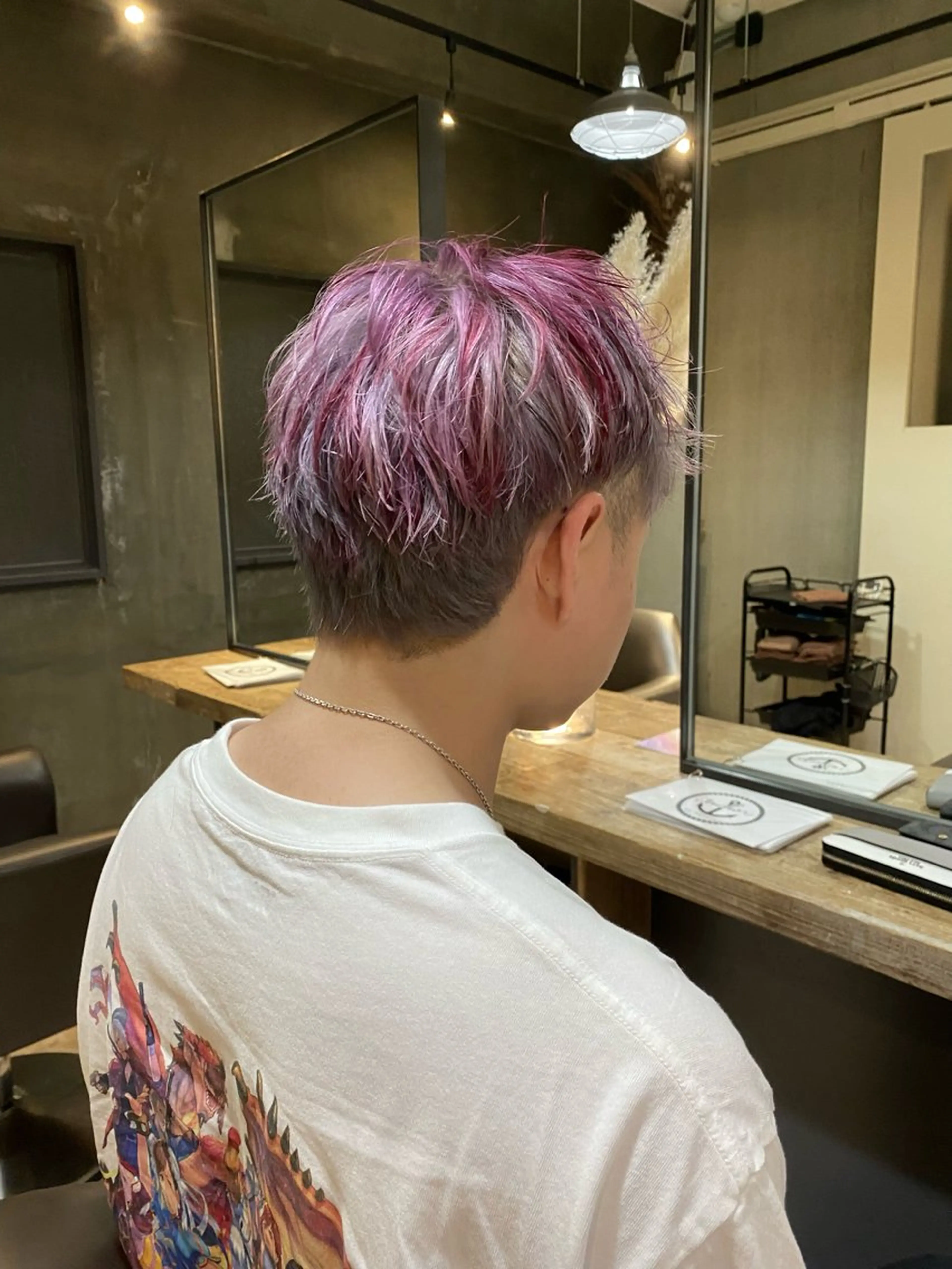 ショート メンズ 透明感カラー /Kanon️🫧のヘアスタイル