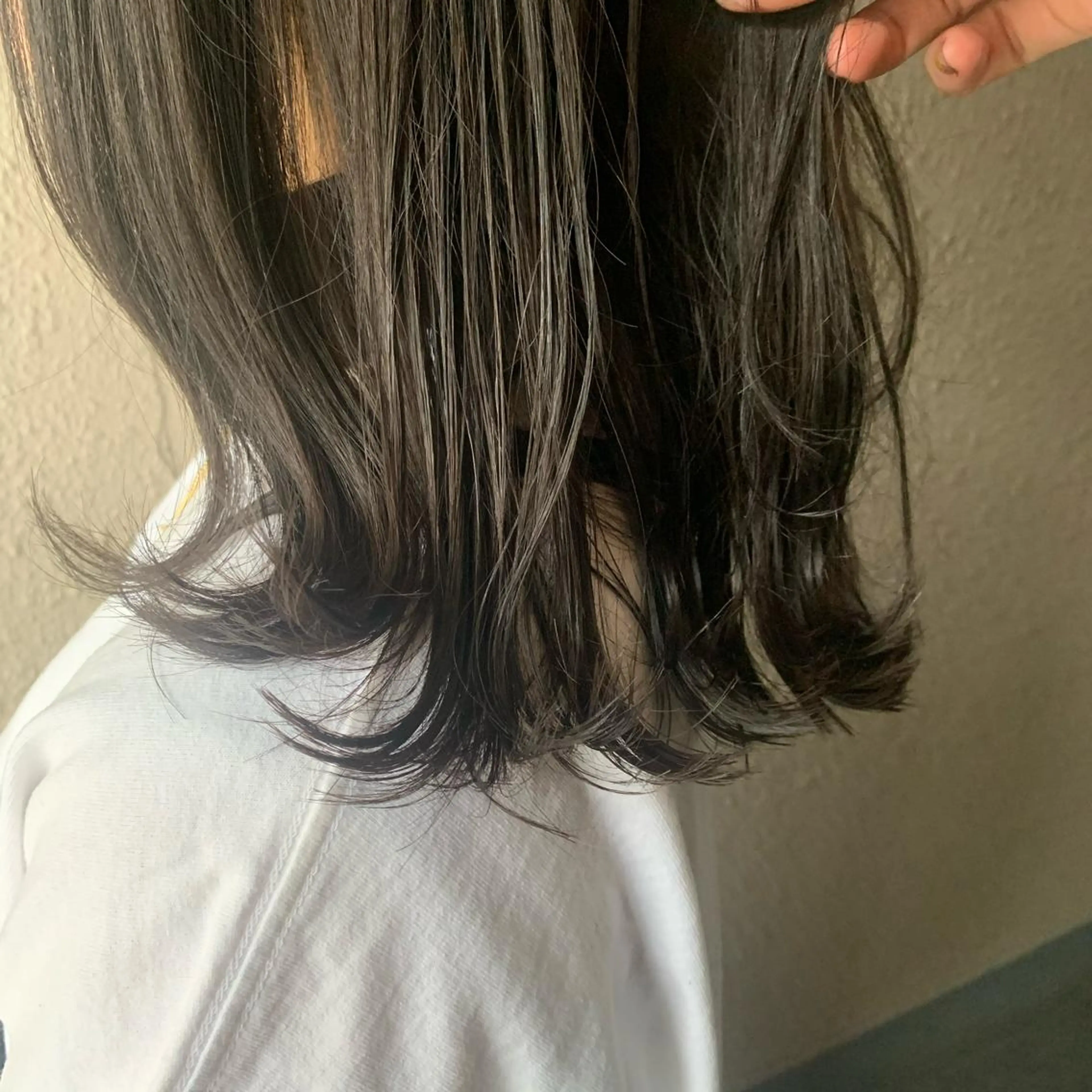 ミディアム カラー カット ヘアカラー chouette/ 根本優希のヘアスタイル