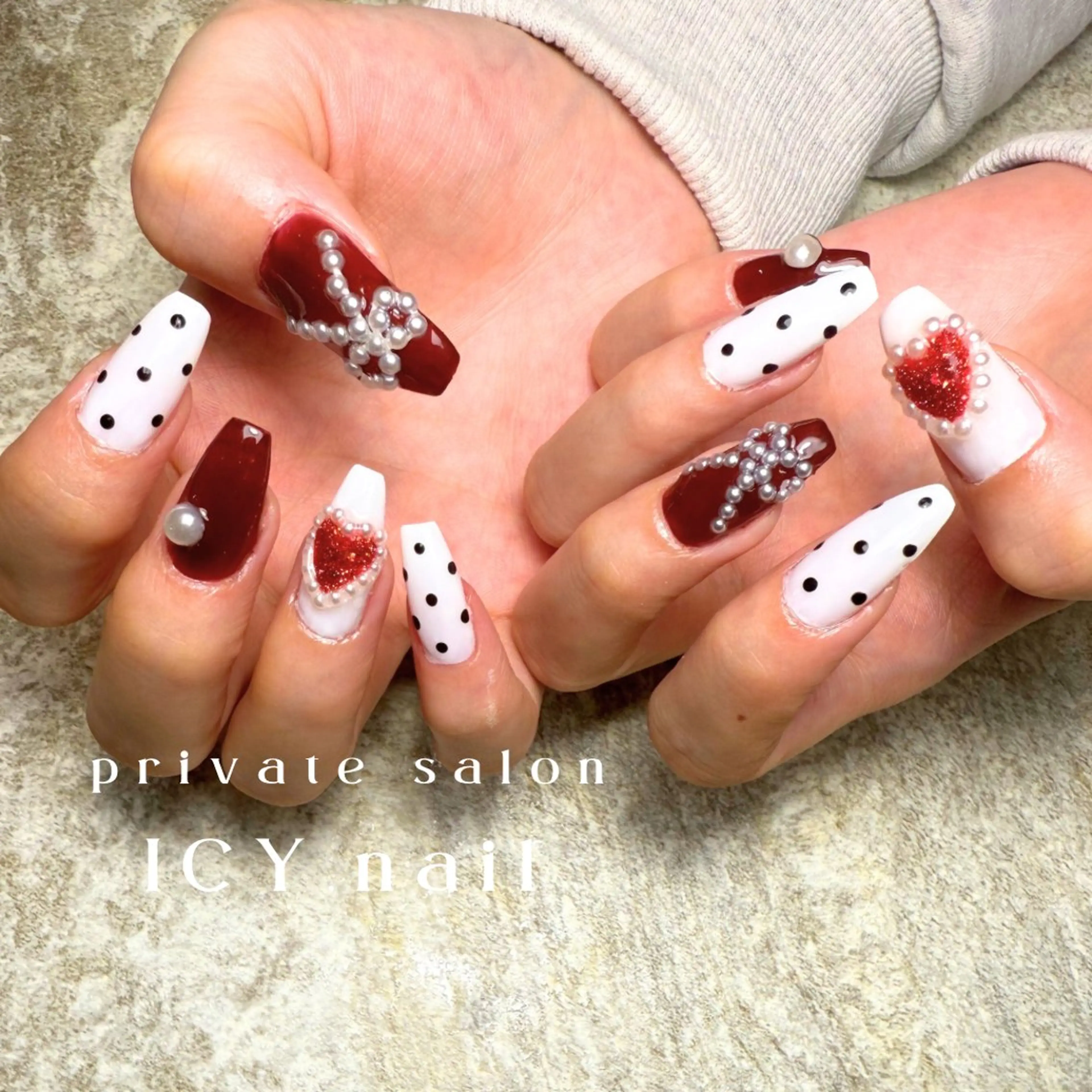 ネイル ハンドネイル ICY,nail REINAのネイルデザイン
