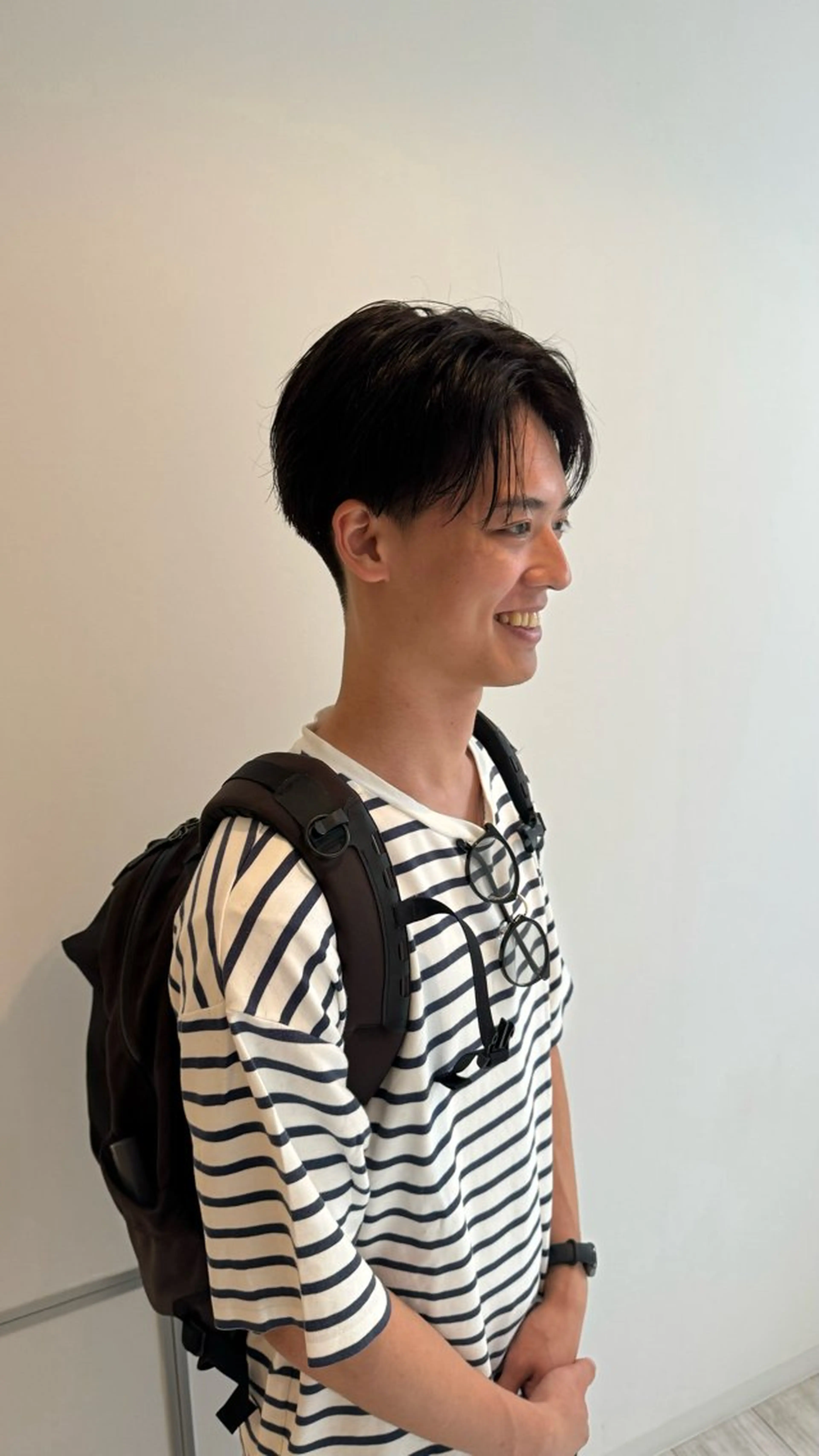 ショート カラー メンズ カット ヘアカラー Real me　京都 四条烏丸ドゥエ店所属・タナカ｜ 京都美容師のヘアスタイル
