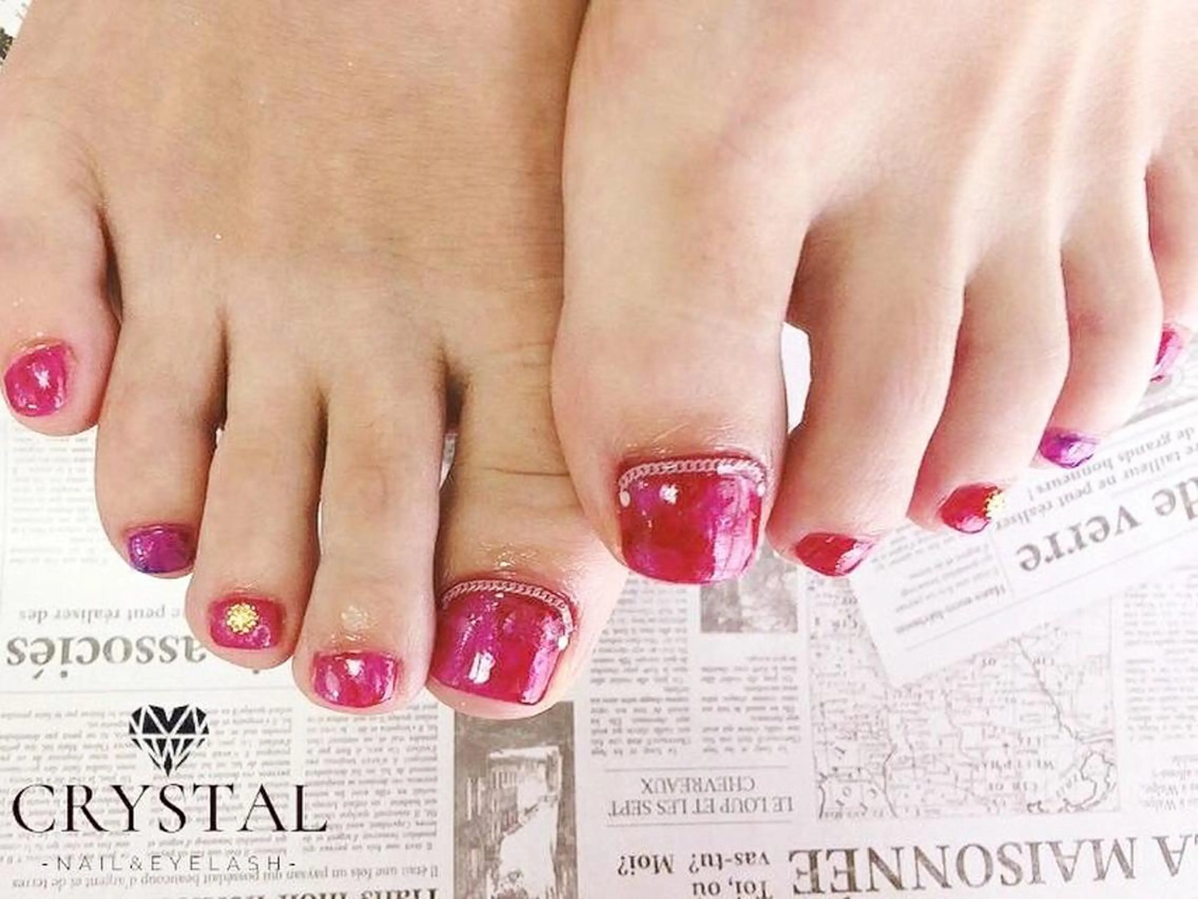 ネイル フットネイル CL Nailのネイルデザイン