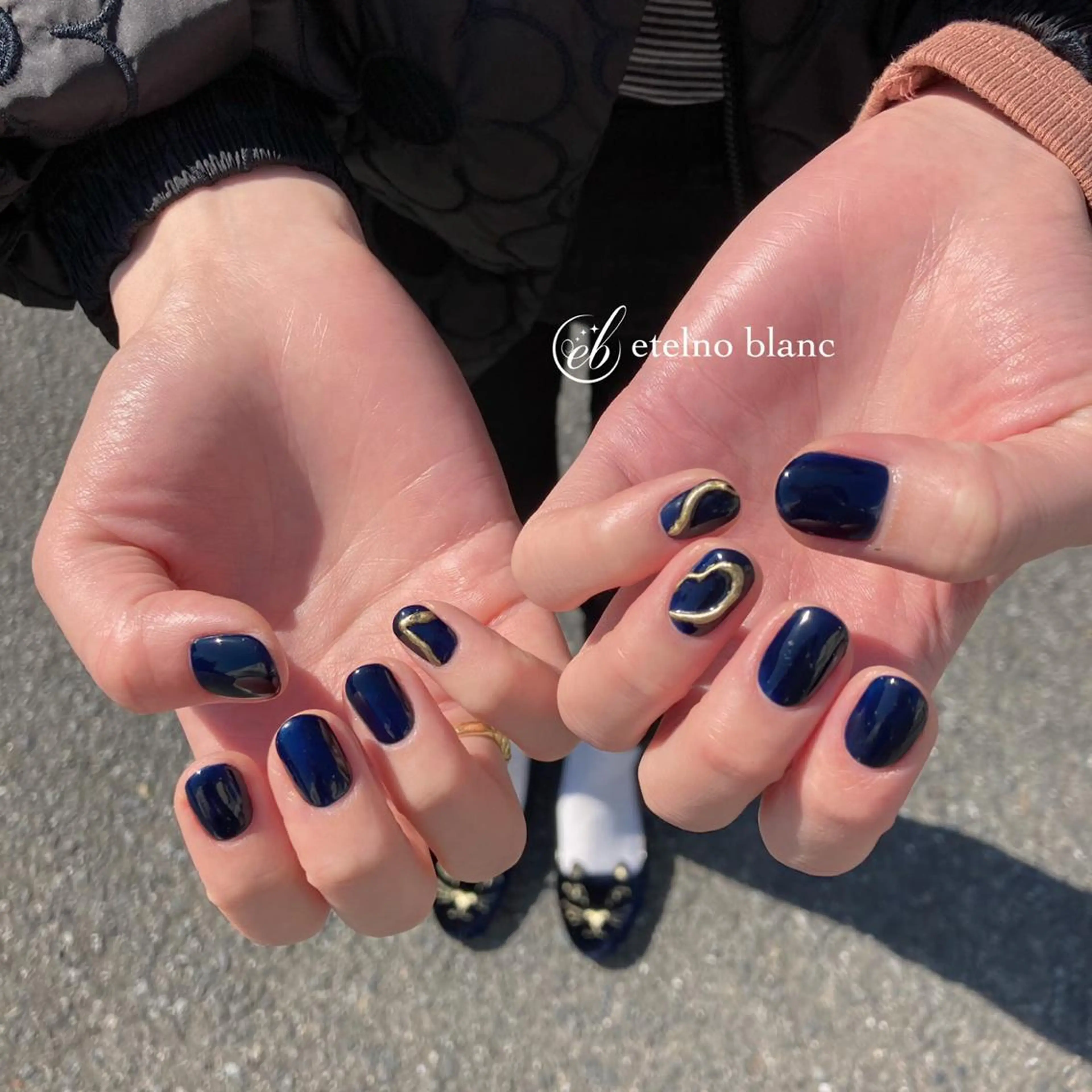 ネイル etelno blanc中目黒のネイルデザイン