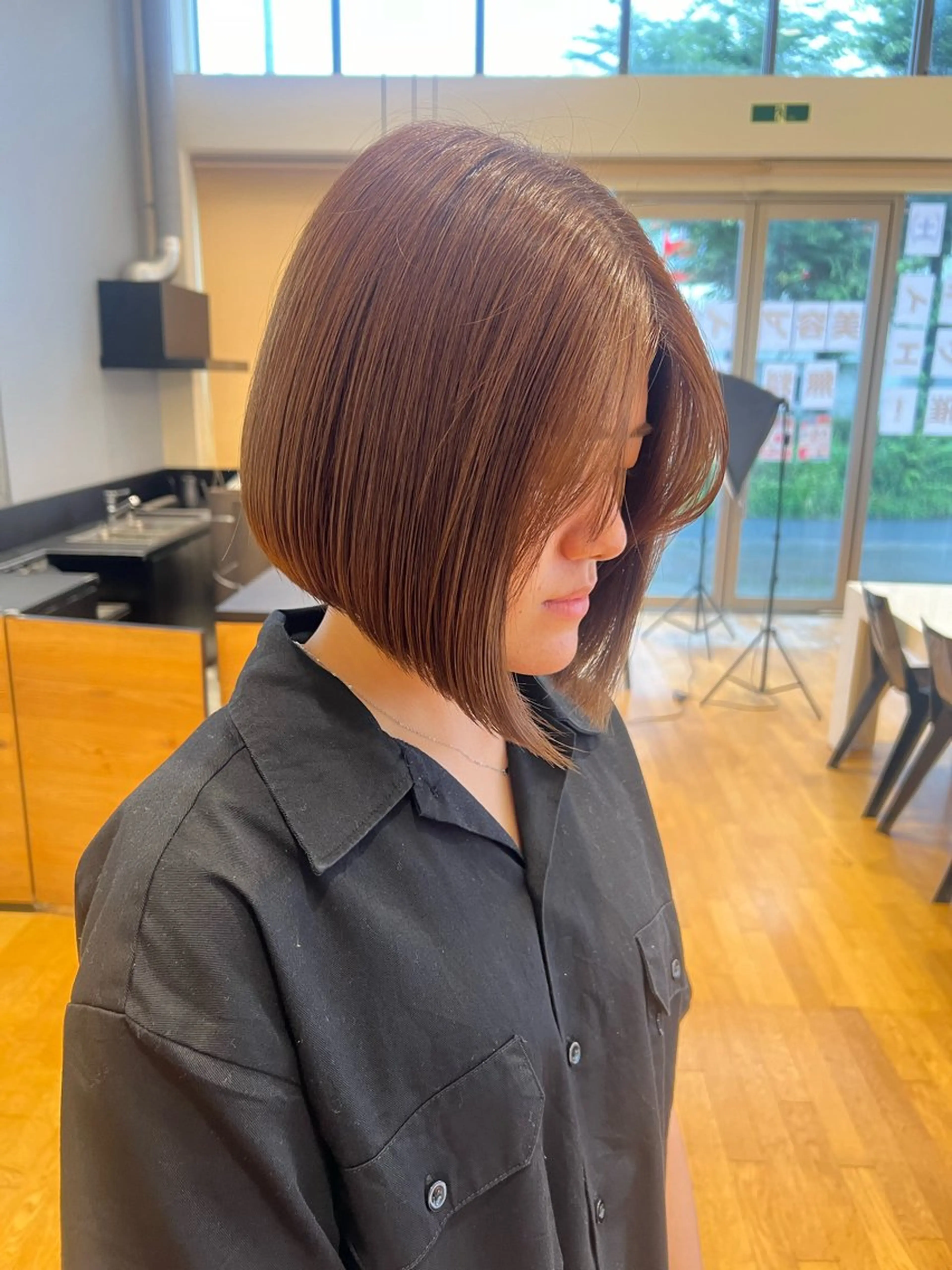ショート カラー ボブ カット ヘアカラー 秋山 拳真のその他イメージ