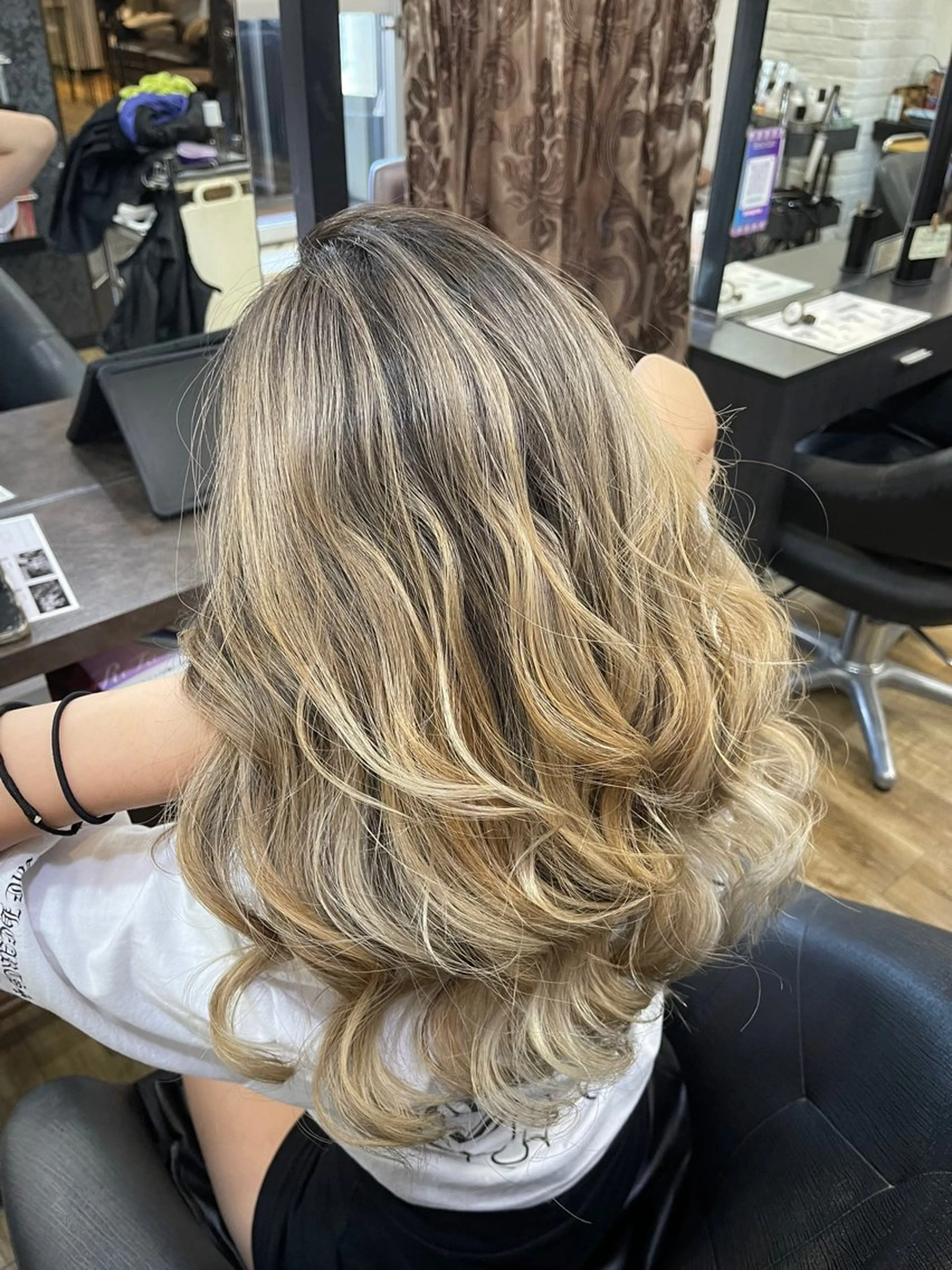 カラー 髪質改善×デザイン ANDIAMO 楓のヘアスタイル