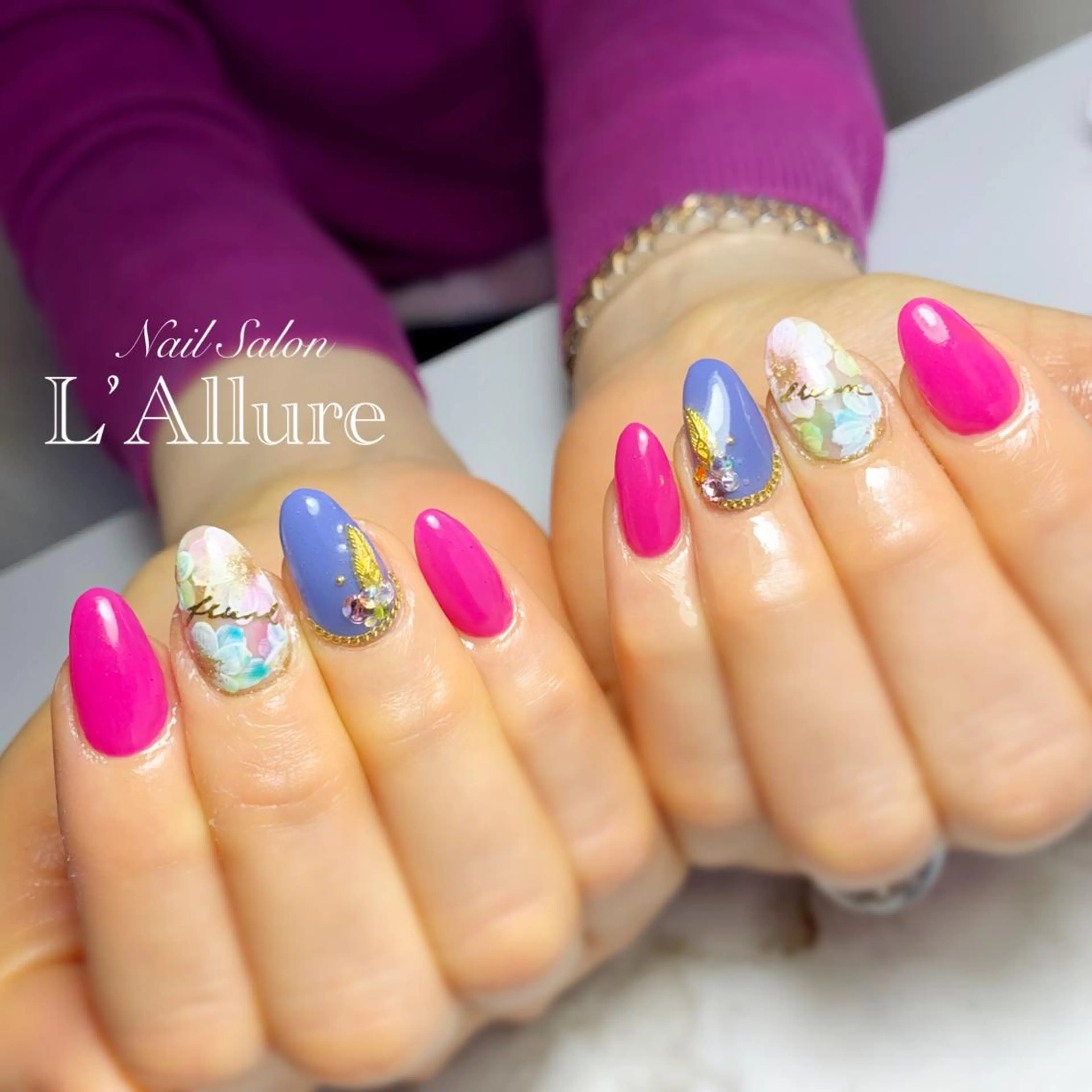 ネイル ハンドネイル Nail Salon L’Allureのネイルデザイン