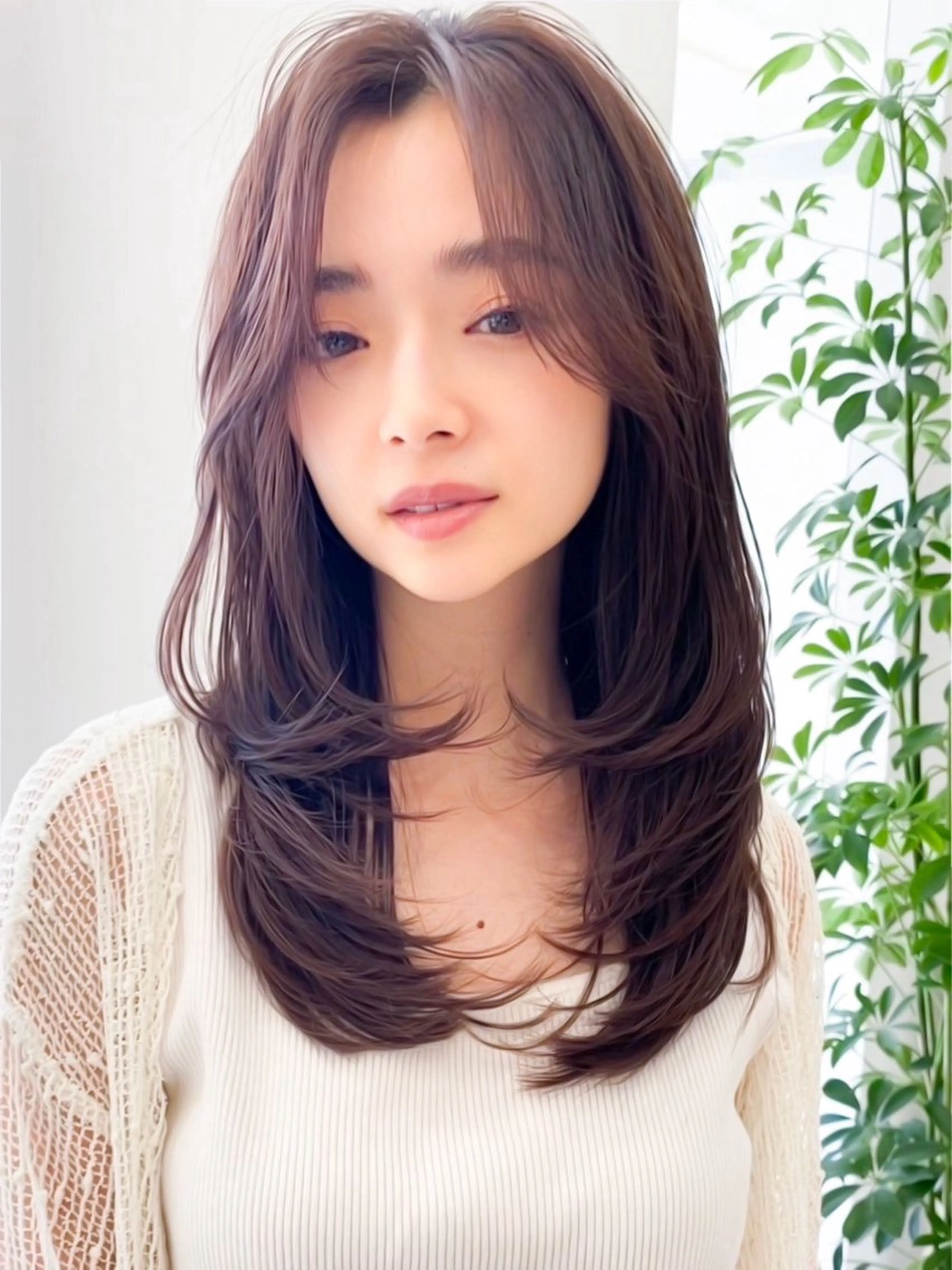 ロング カラー カット トリートメント 💎韓国風レイヤー/ 透明感💎藤咲僚汰のヘアスタイル
