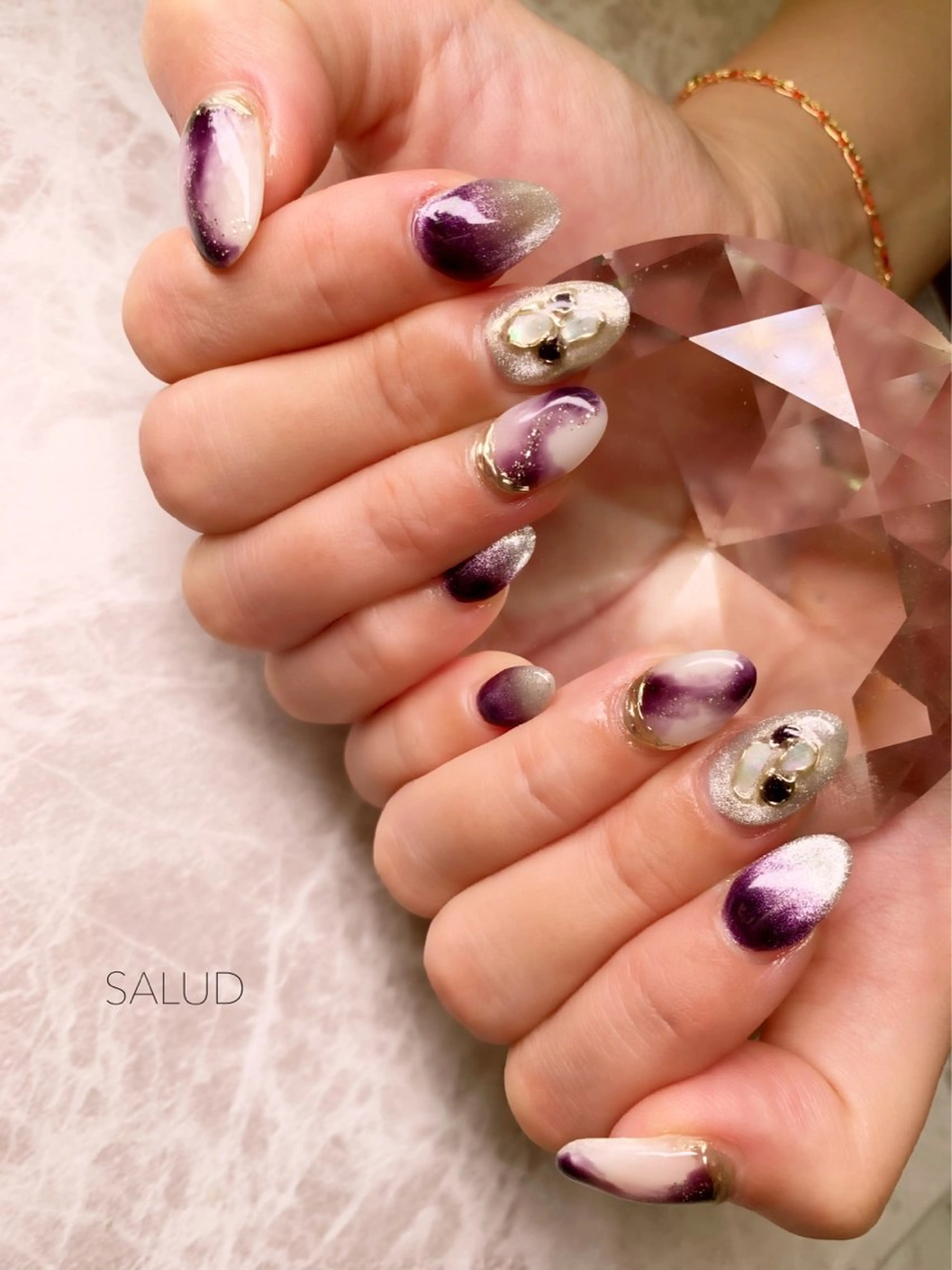 ネイル ハンドネイル Nail Salon SALUDのネイルデザイン