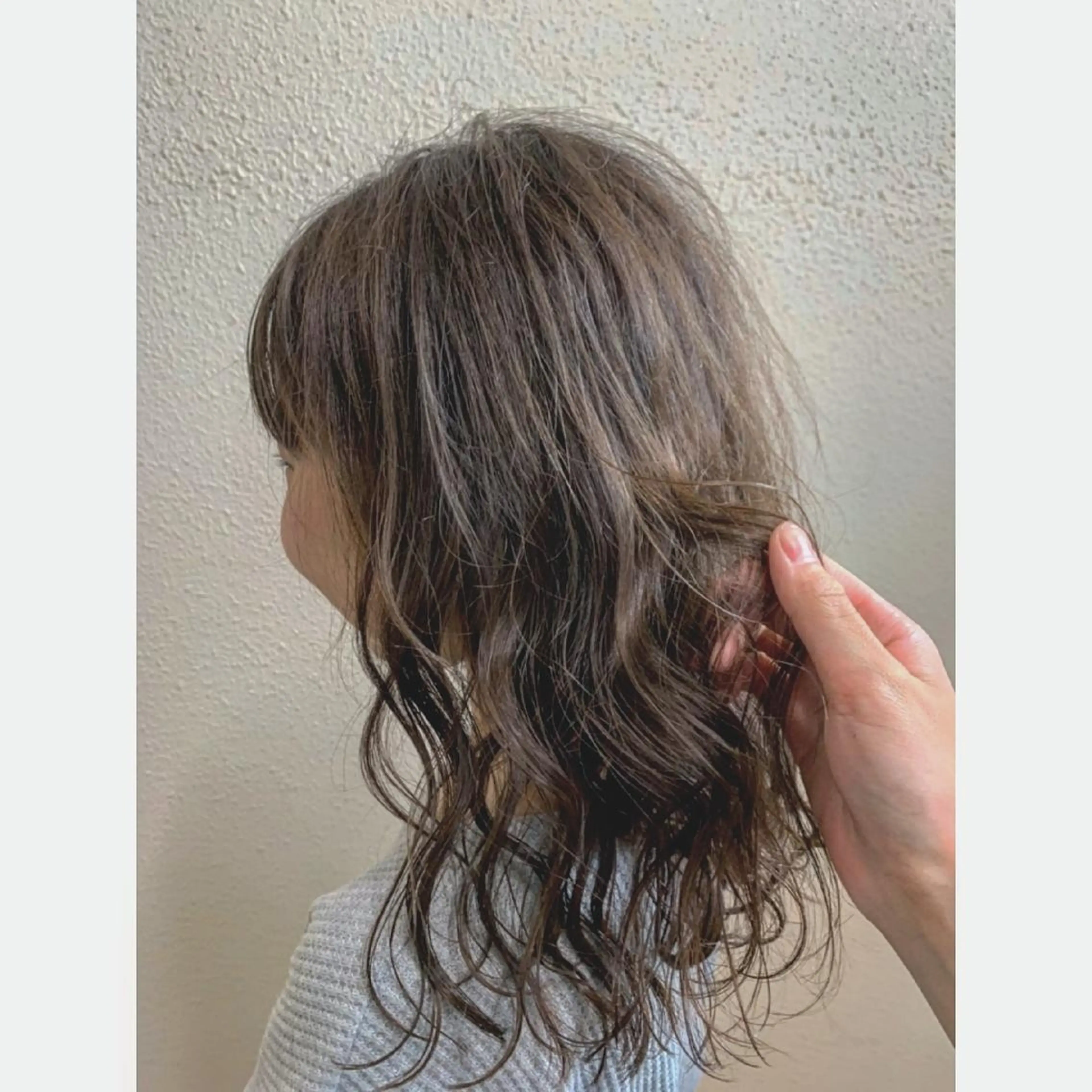 セミロング カラー ヘアアレンジ 髪質改善サロン🍃 AIRI のヘアスタイル