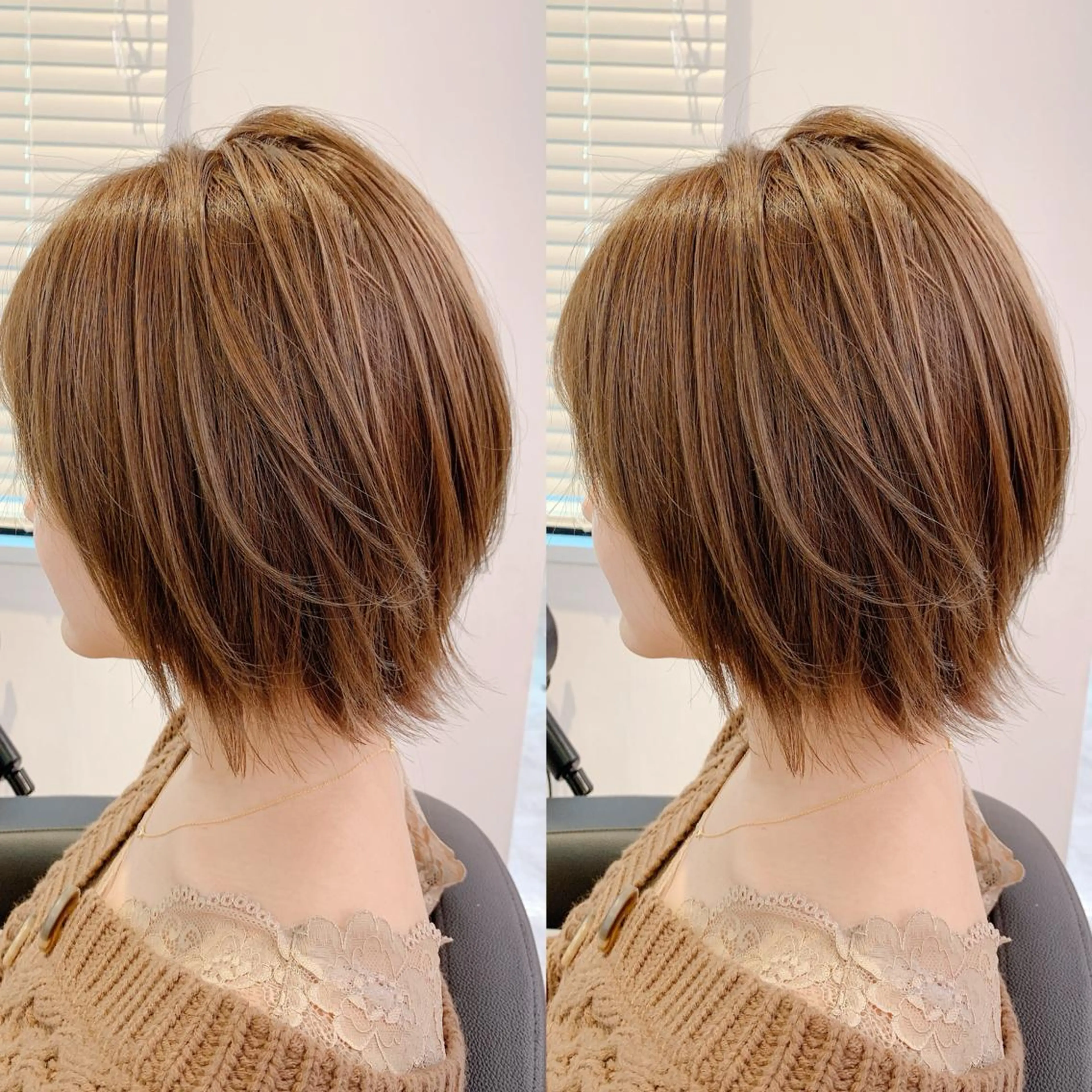 ショート カット ヘアカラー 🇰🇷韓国レイヤー ヒロキ🇰🇷のヘアスタイル