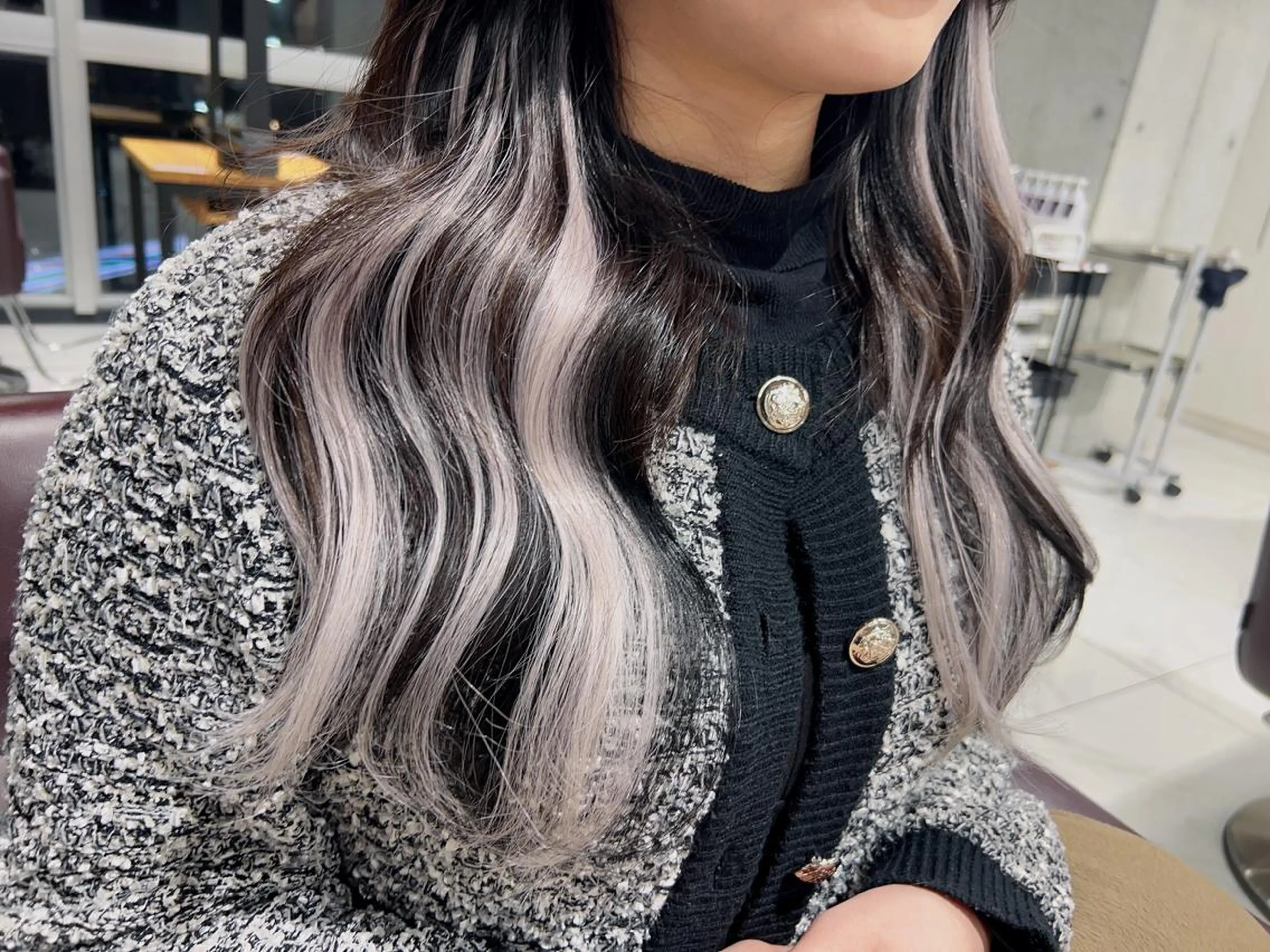 ロング エクステ にった みずきのヘアスタイル