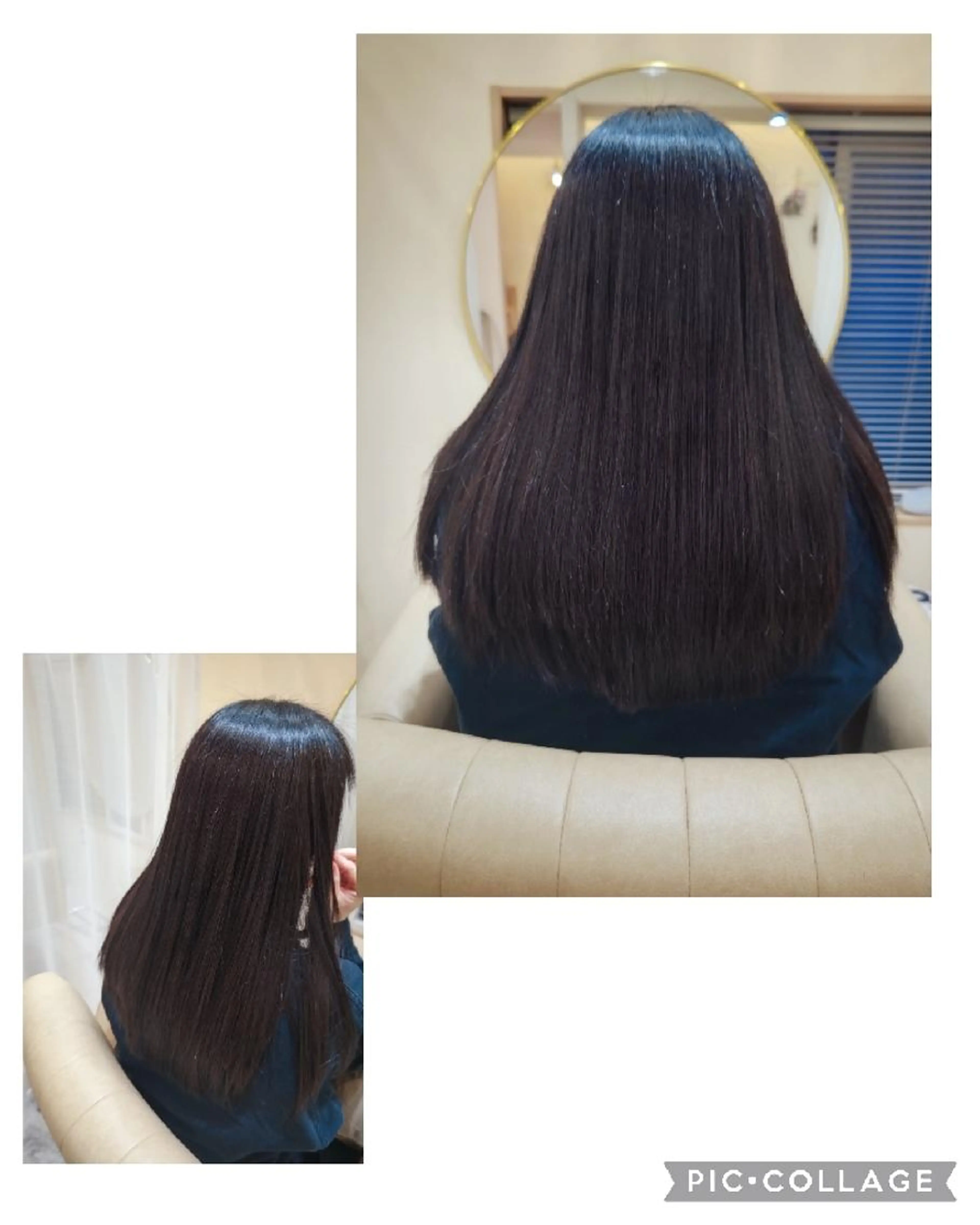 カット+縮毛矯正+ヘッドスパ5分の写真