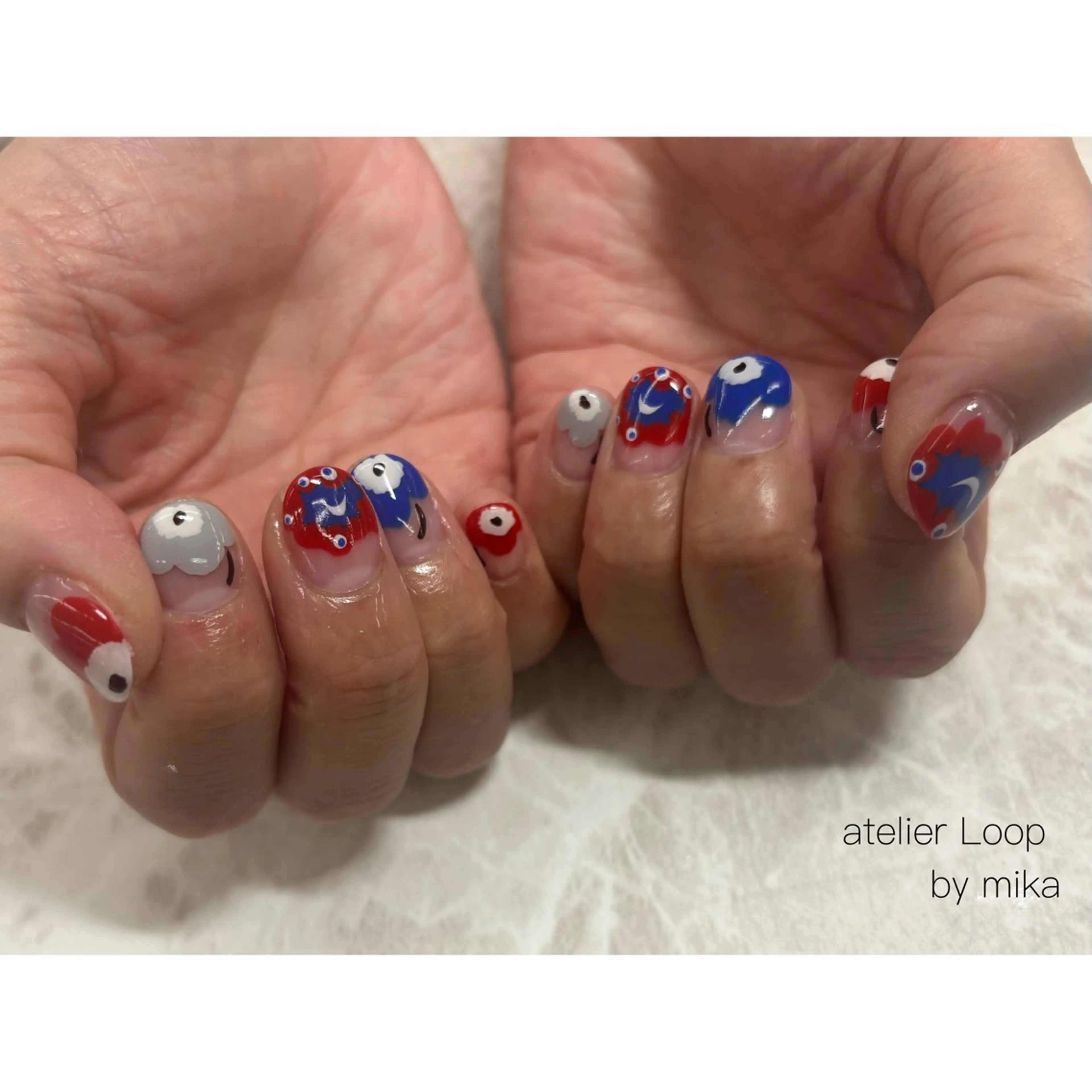 ネイル ハンドネイル atelierLoopbyshiho所属・atelier Loop♪MIKAのネイルデザイン