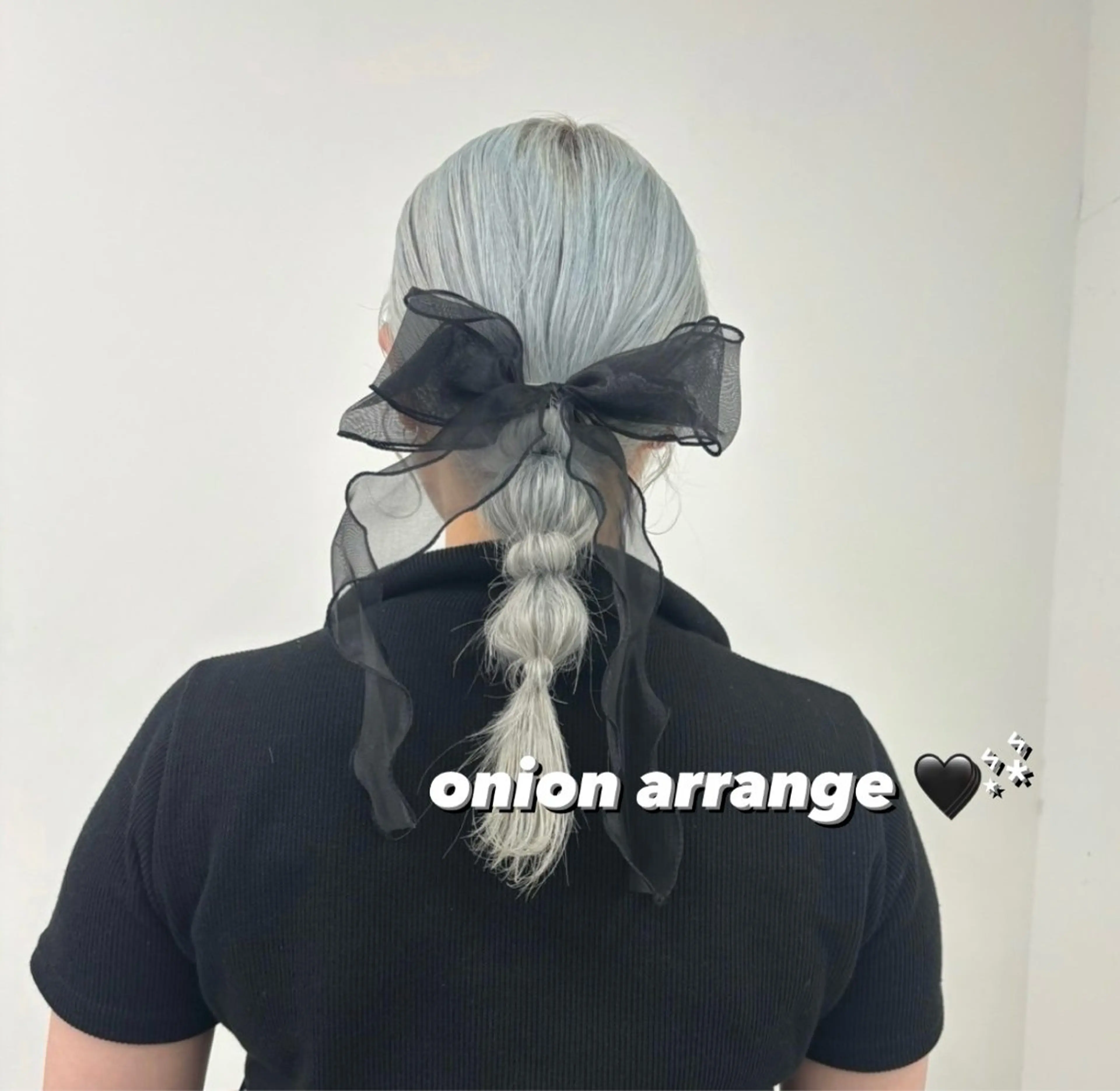 セミロング ヘアアレンジ 玉ねぎヘアー 🫧Ameri🫧 JILLSTUDIOのヘアスタイル