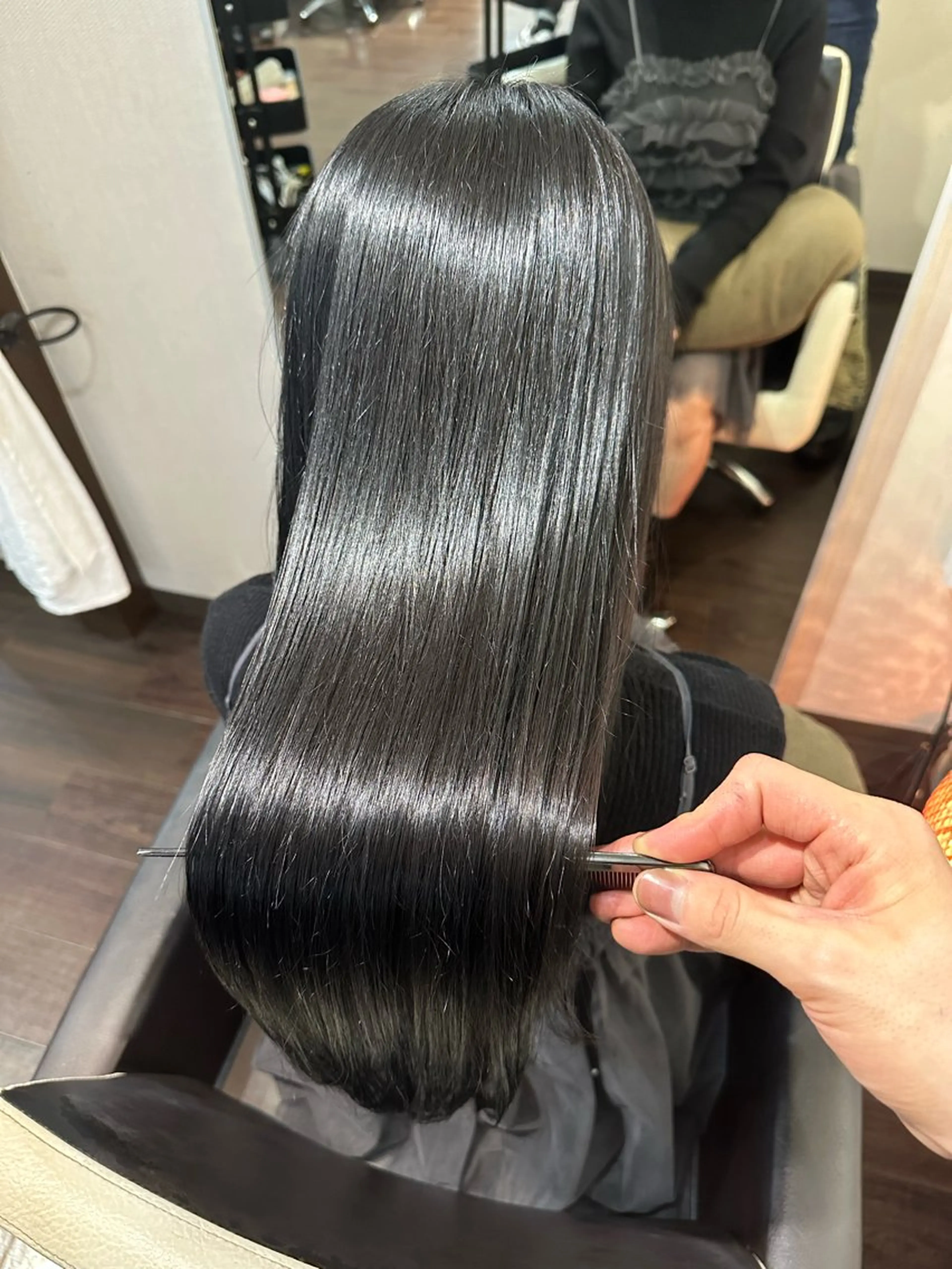 ロング カラー カット ヘアカラー トリートメント ヘッドスパ youres hair 東口店所属・🌸ULTOWA🌸 髪質改善/縮毛/店長のヘアスタイル