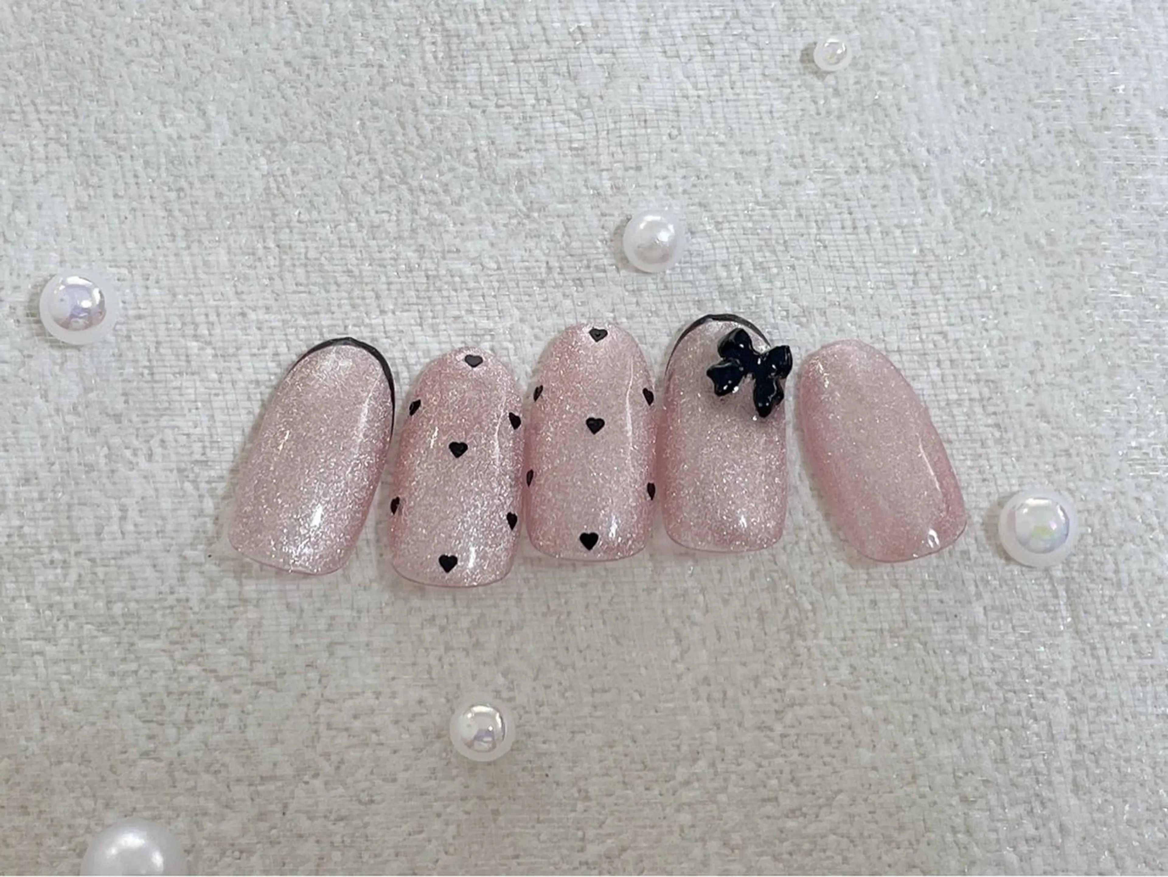 ネイル オーロラネイル ブルー フットネイル フレンチネイル ジェルネイル ハンドネイル kiki nail たまプラーザのネイルデザイン