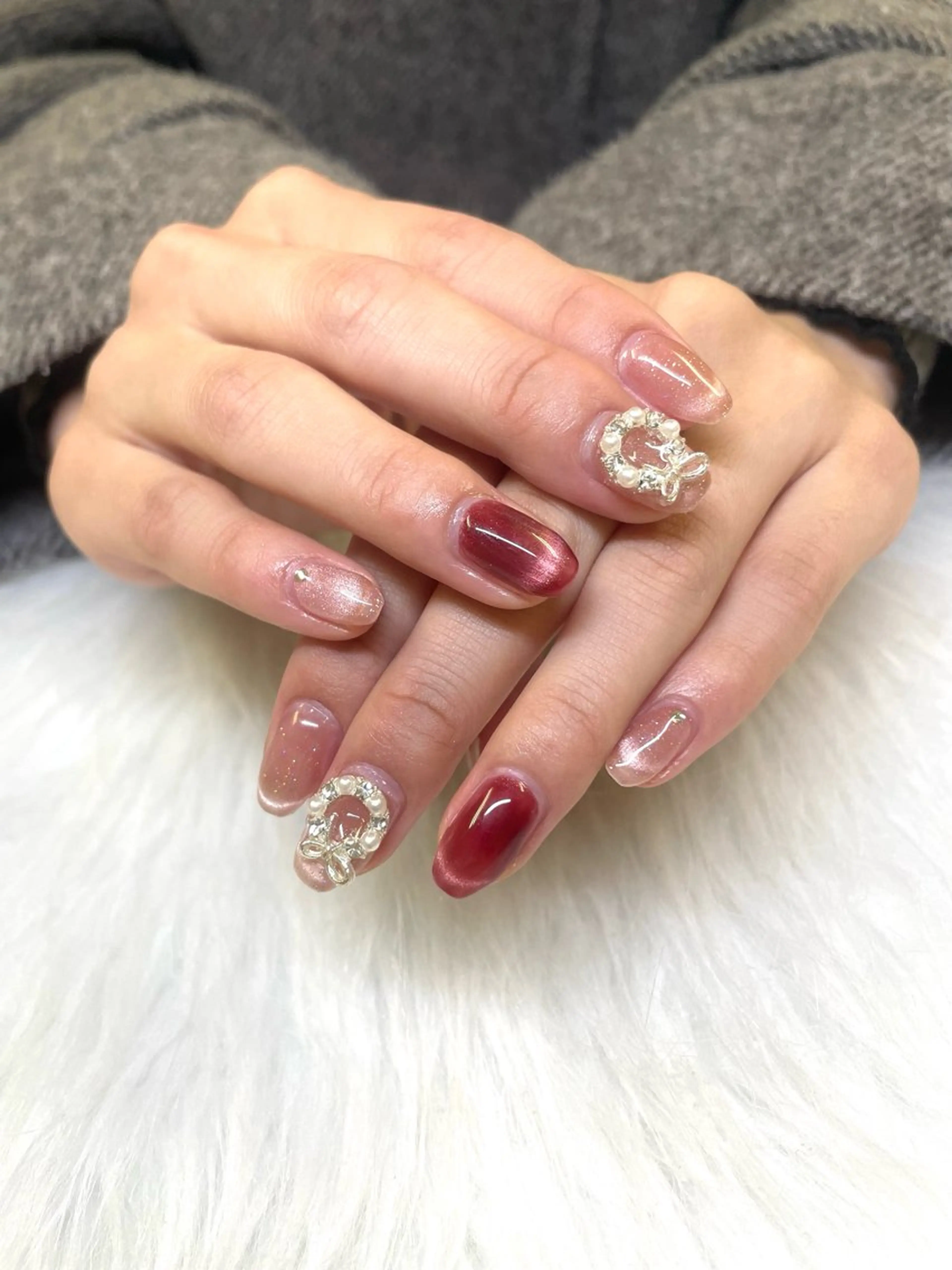 ネイル ハンドネイル ハンドケア queen nail パラジェル取扱店のネイルデザイン