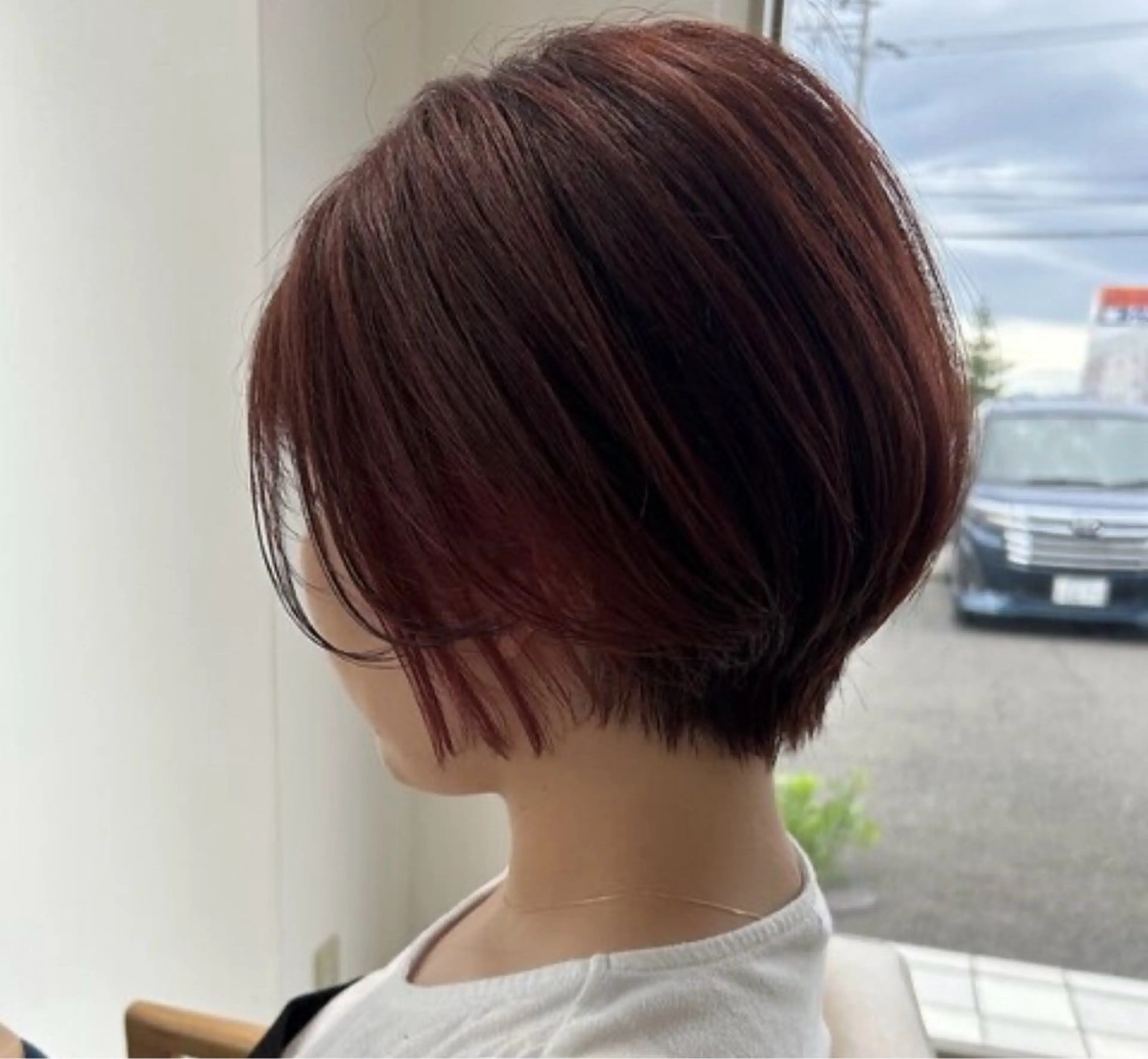 ショート 丸みショート ショートヘア ショート/レイヤー 酒井駿介のヘアスタイル