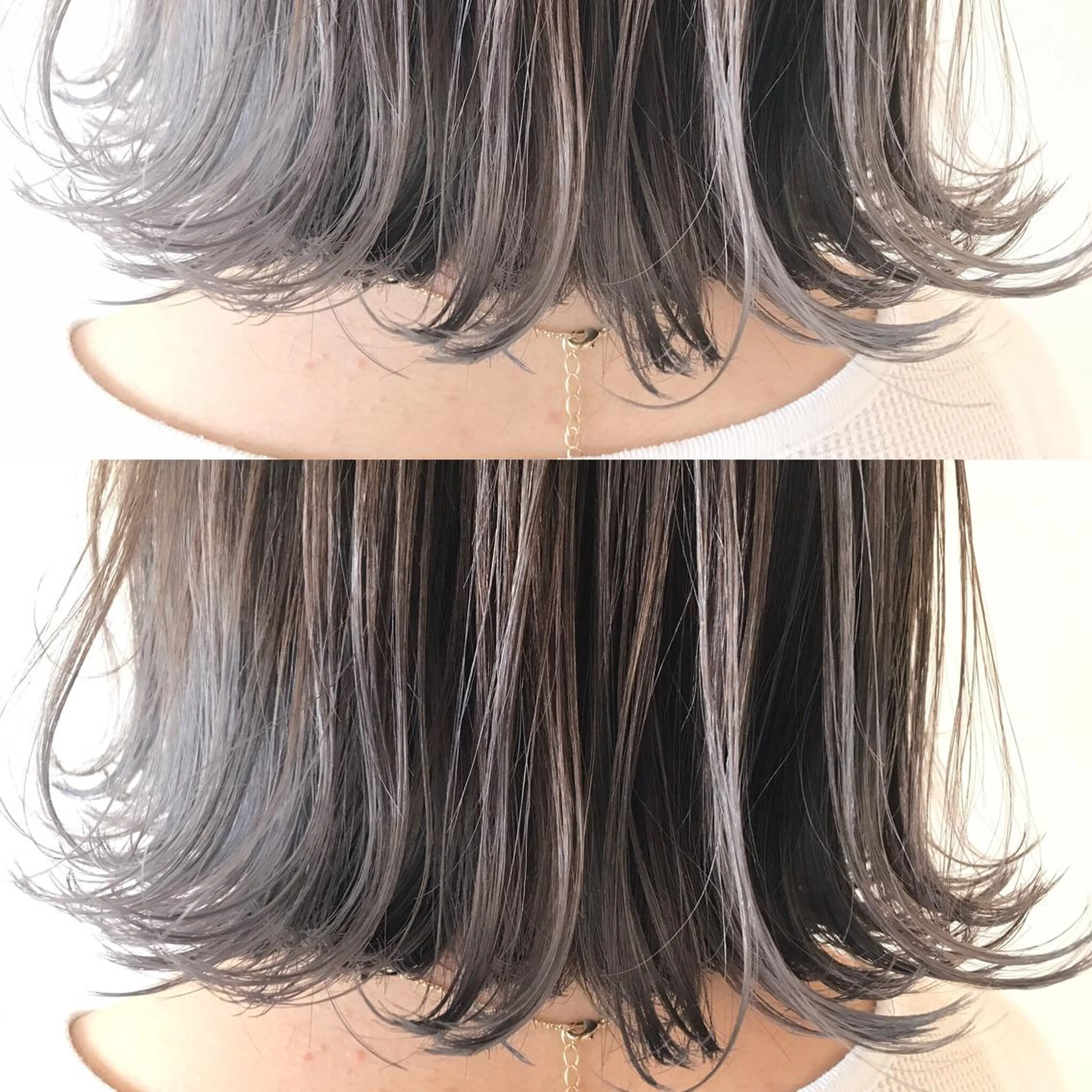ショート カラー グレージュ ハイトーンカラー ヘアカラー トリートメント 💈LuTa💈_ 公式_NewOpenのヘアスタイル