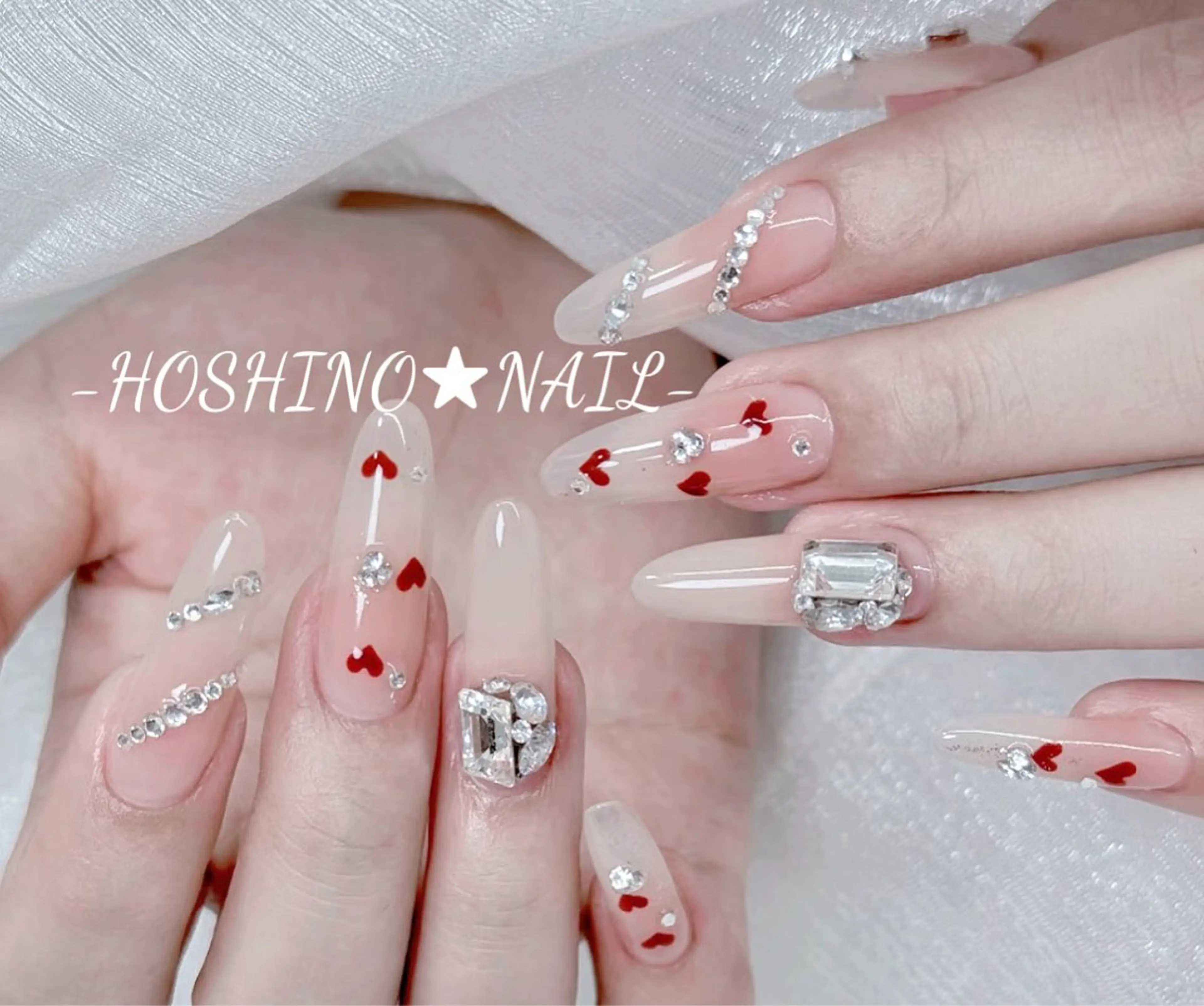 ネイル オーロラネイル チークネイル ドット フットネイル フレンチネイル ハンドネイル ★HOSHINO NAIL★新宿店のネイルデザイン