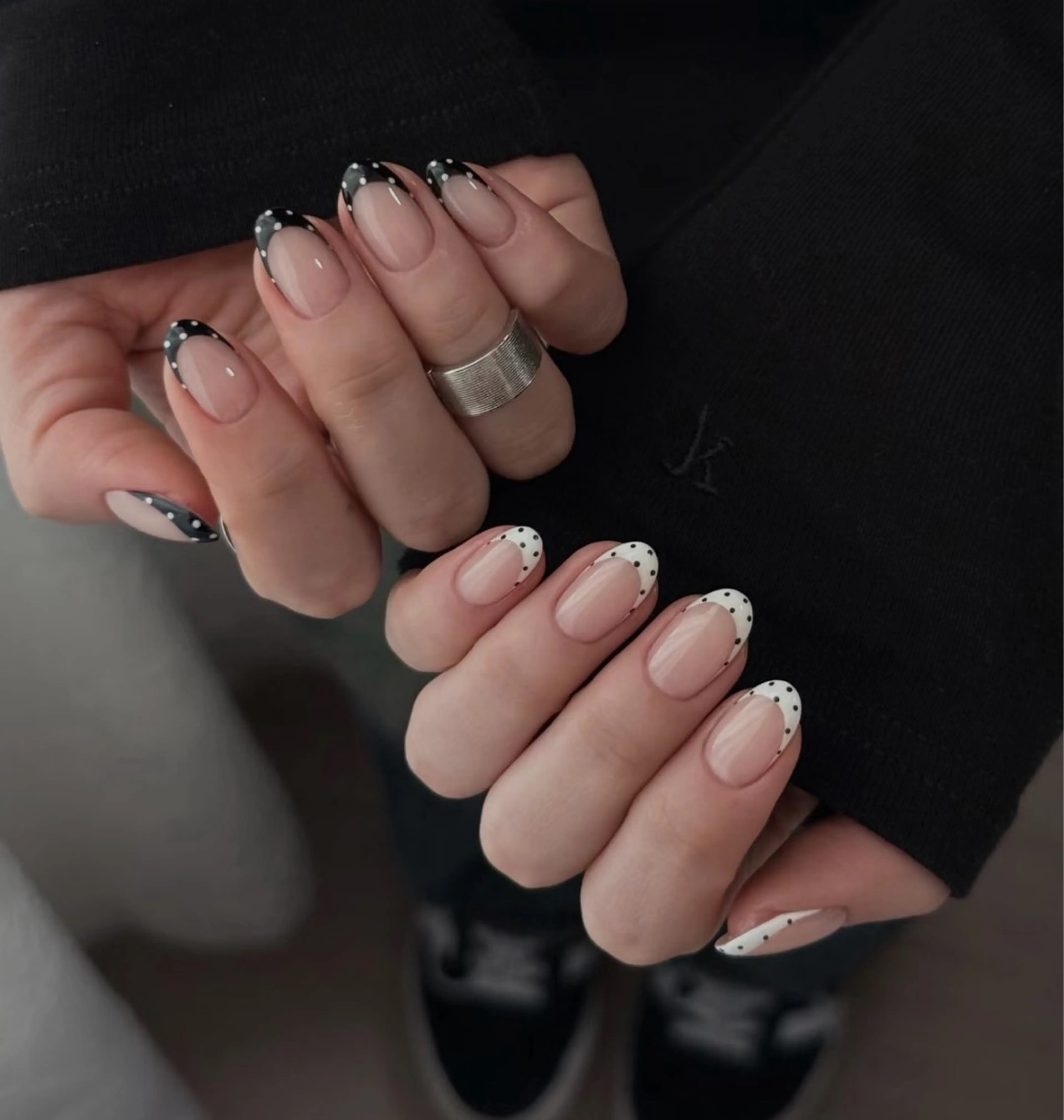 ネイル フットネイル フレンチネイル グラデーション ハート 氷ネイル・うるうるネイル ハンドネイル Lynn_ Nailのネイルデザイン