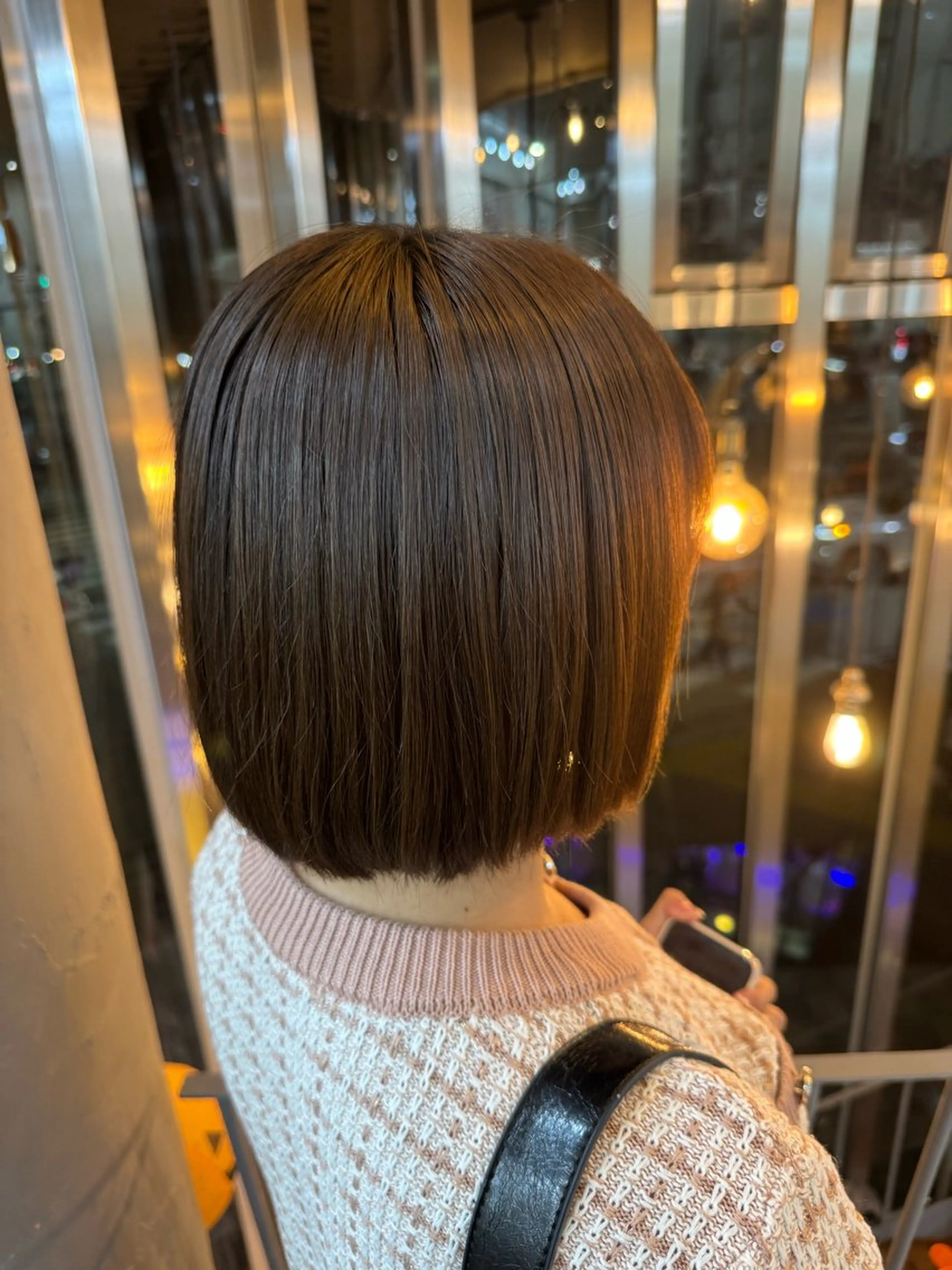 💇🏻‍♀️ワンレングスボブ『カットモデル』✂️  ブリーチ👱お洒落染めも🉑❗️の写真