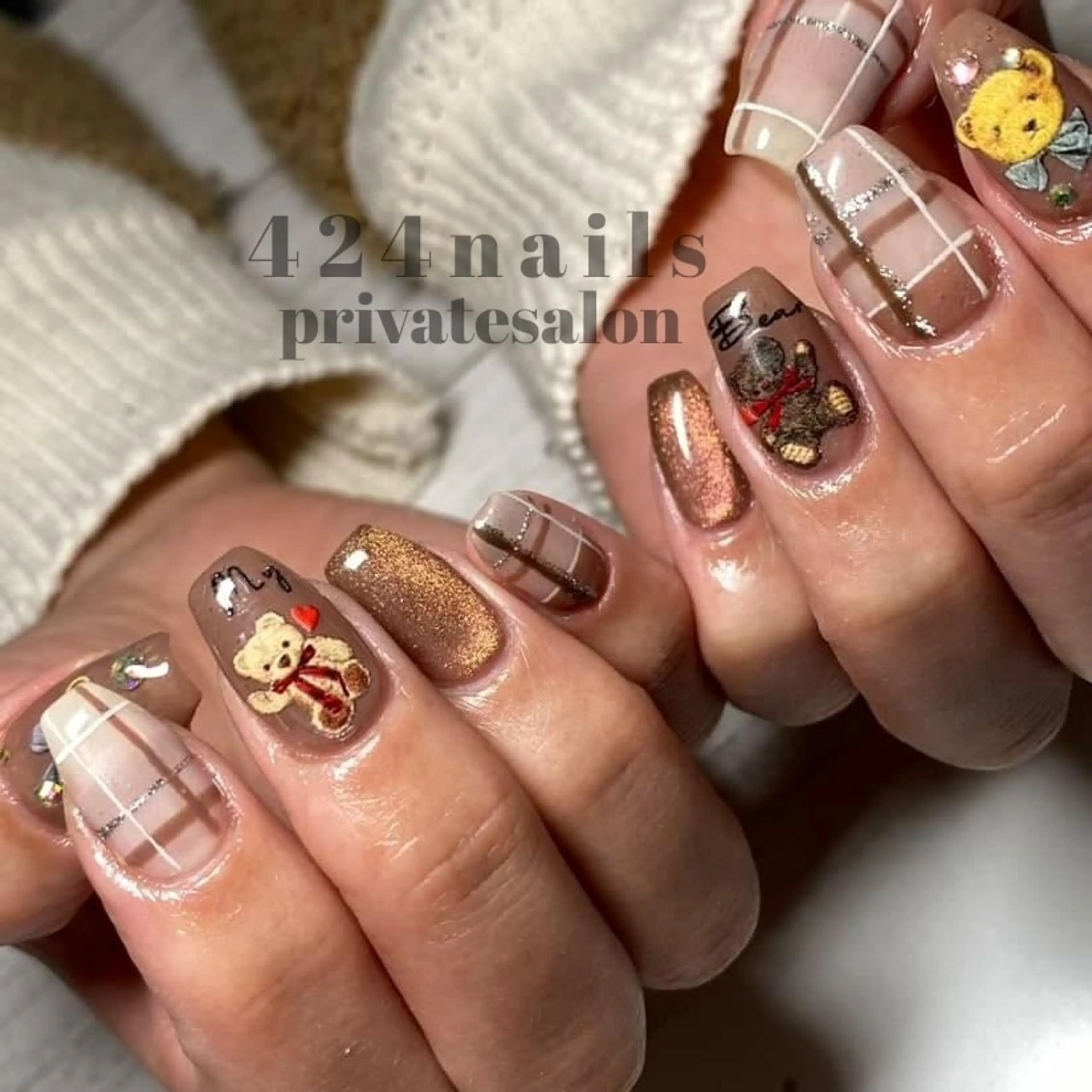 ネイル 424 nailsのネイルデザイン