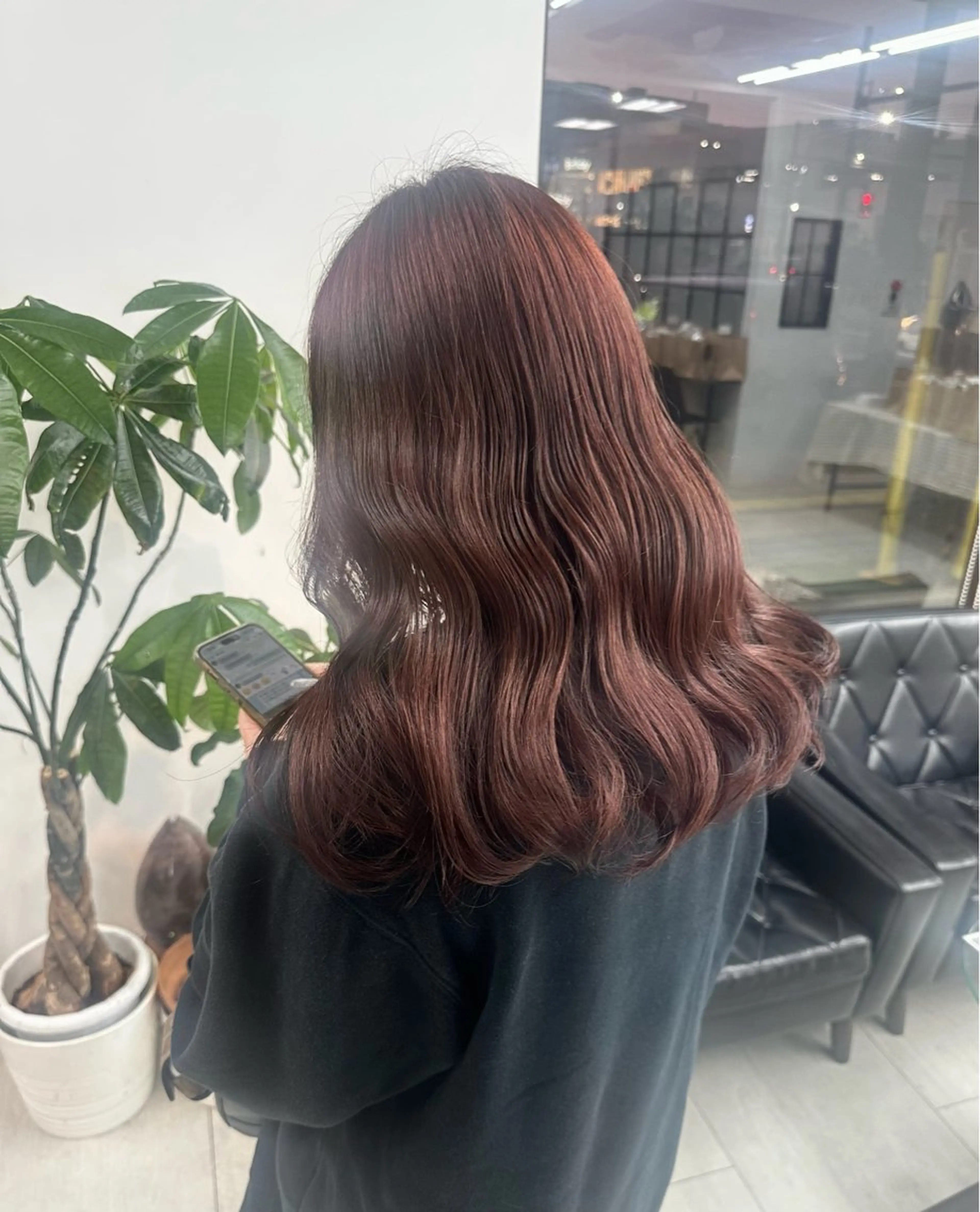 秋冬暖色カラー🍂🧶【ヘアカラー➕1STEP トリートメント🫧】の写真