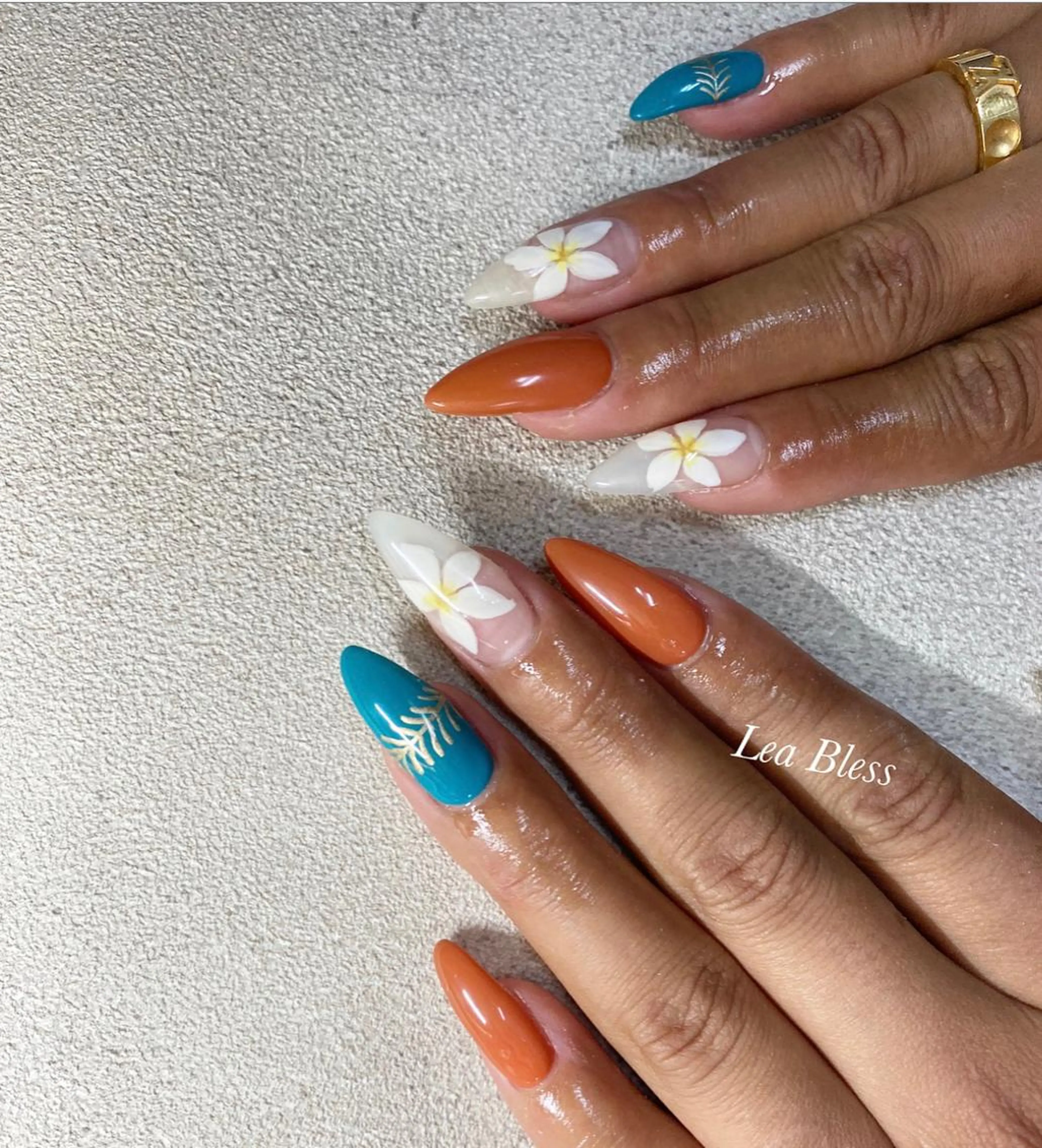 ネイル ハンドネイル Lea Bless 河原町のネイルデザイン