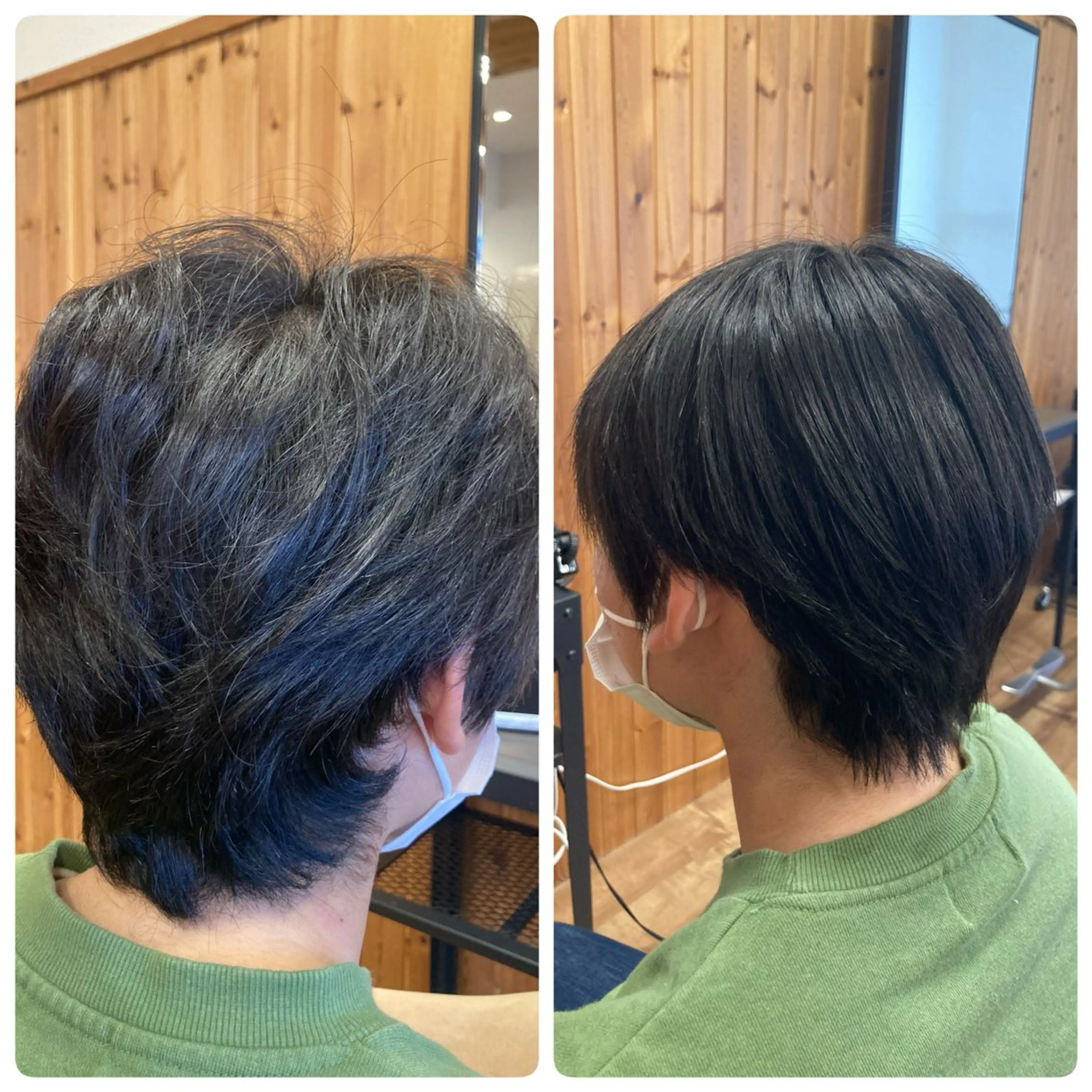 ショート カット 縮毛矯正 トリートメント hair salon rita 野々市所属・中野 幹也のヘアスタイル