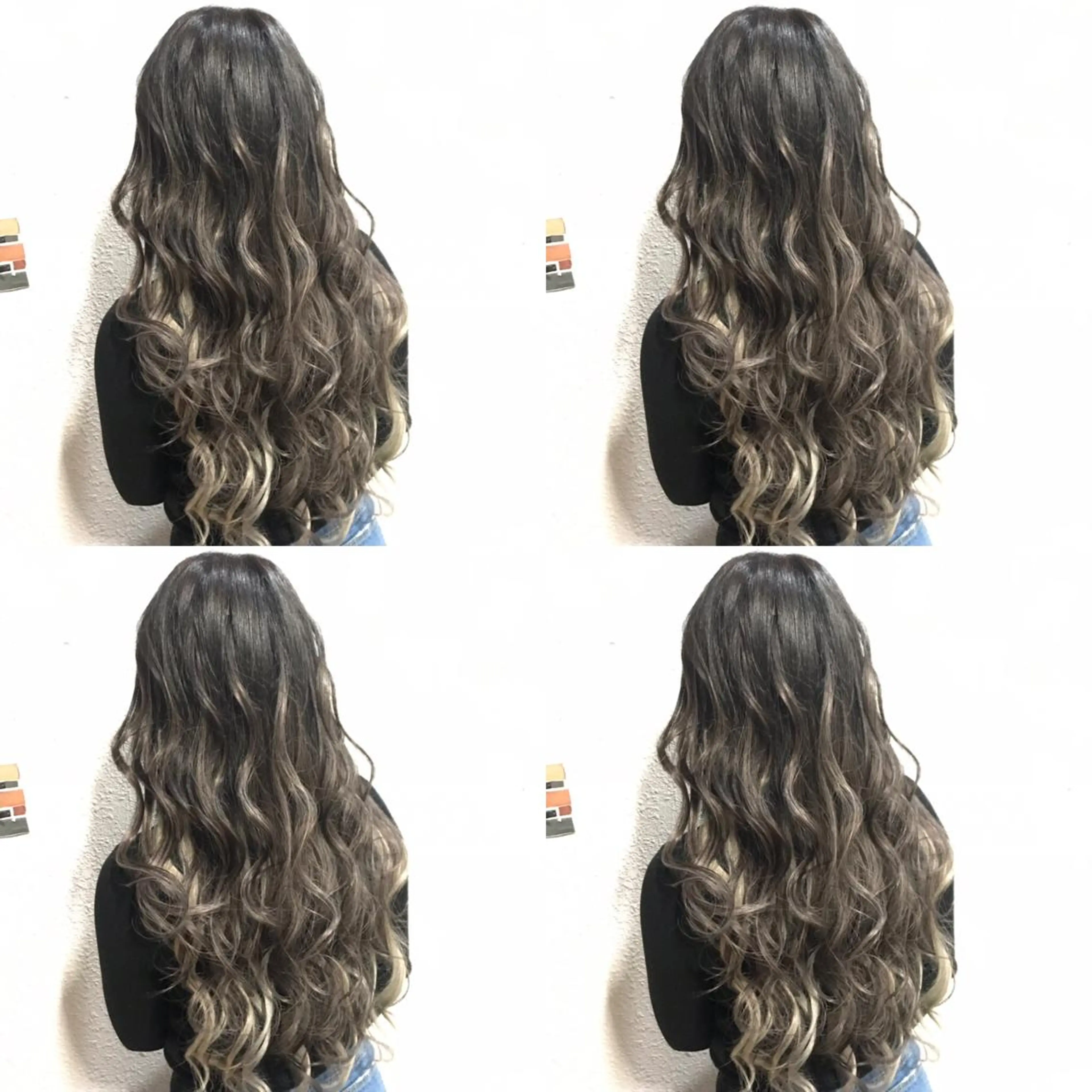 ロング カラー エクステ専門店 Rのヘアスタイル