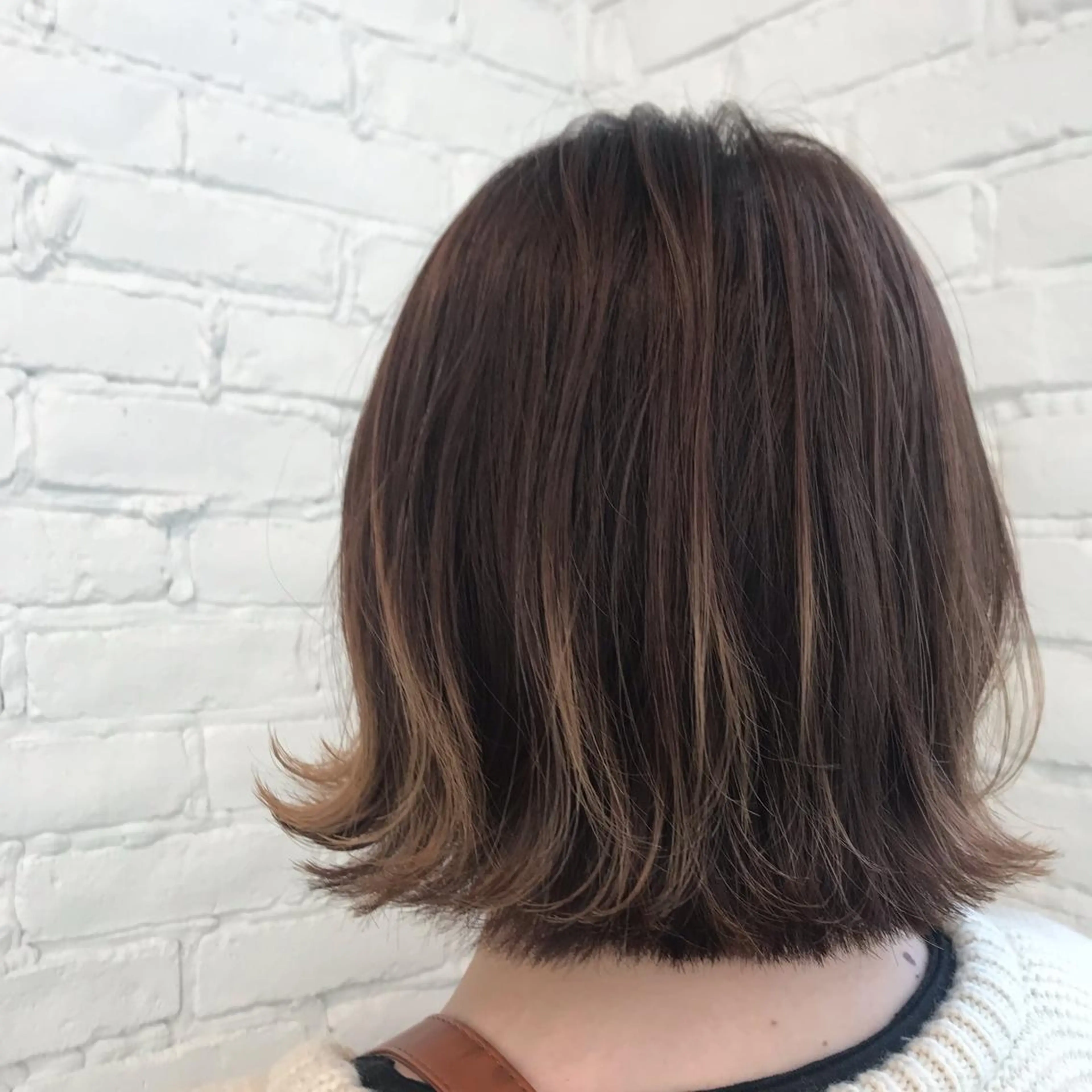 ショート ヘアアレンジ いけだ　ひかり ハイライトくびれヘアのヘアスタイル