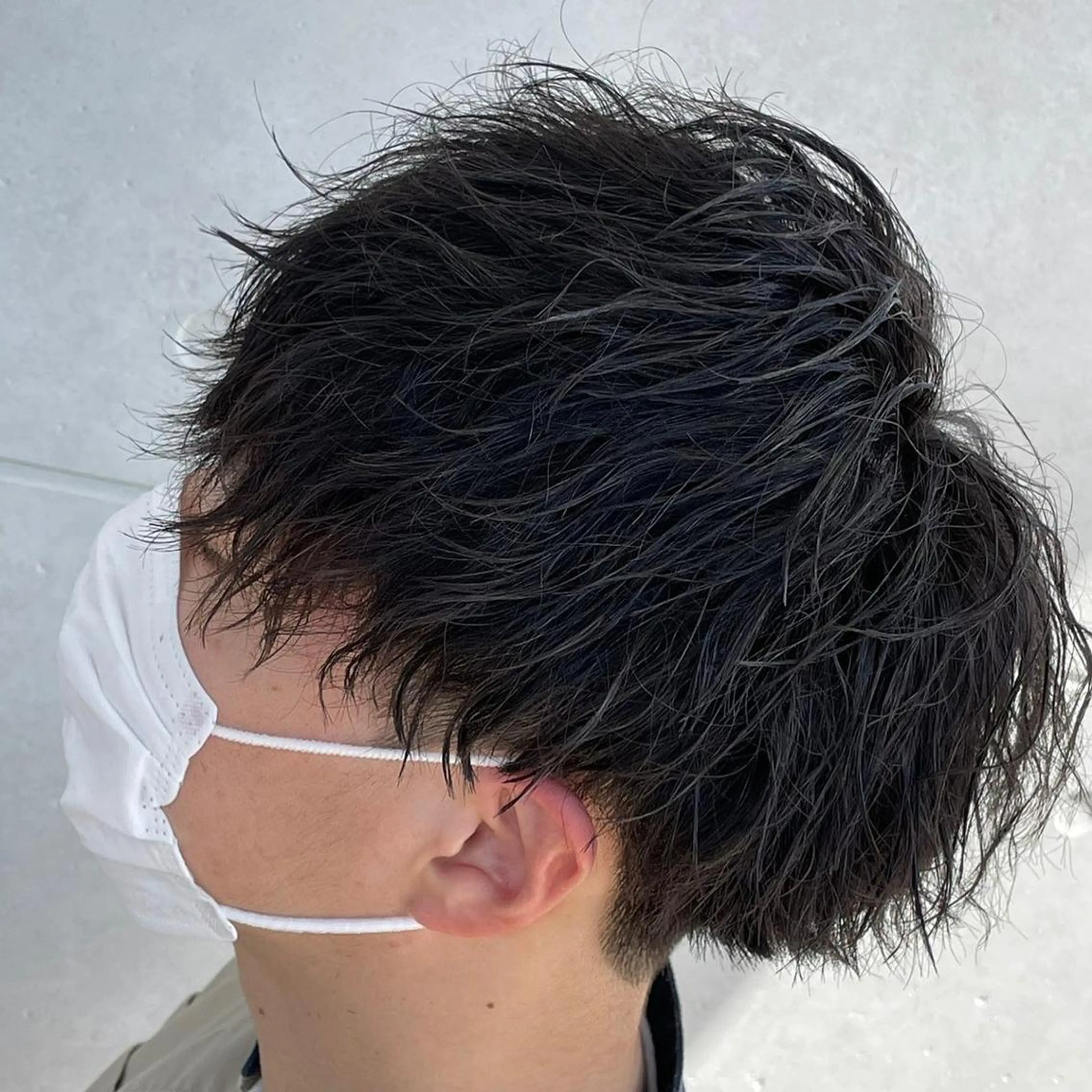 ミディアム カラー パーマ ヘアアレンジ メンズ キッズ マツエク・マツパ ミディアムパーマ メンズパーマ sara 荒井店のヘアスタイル