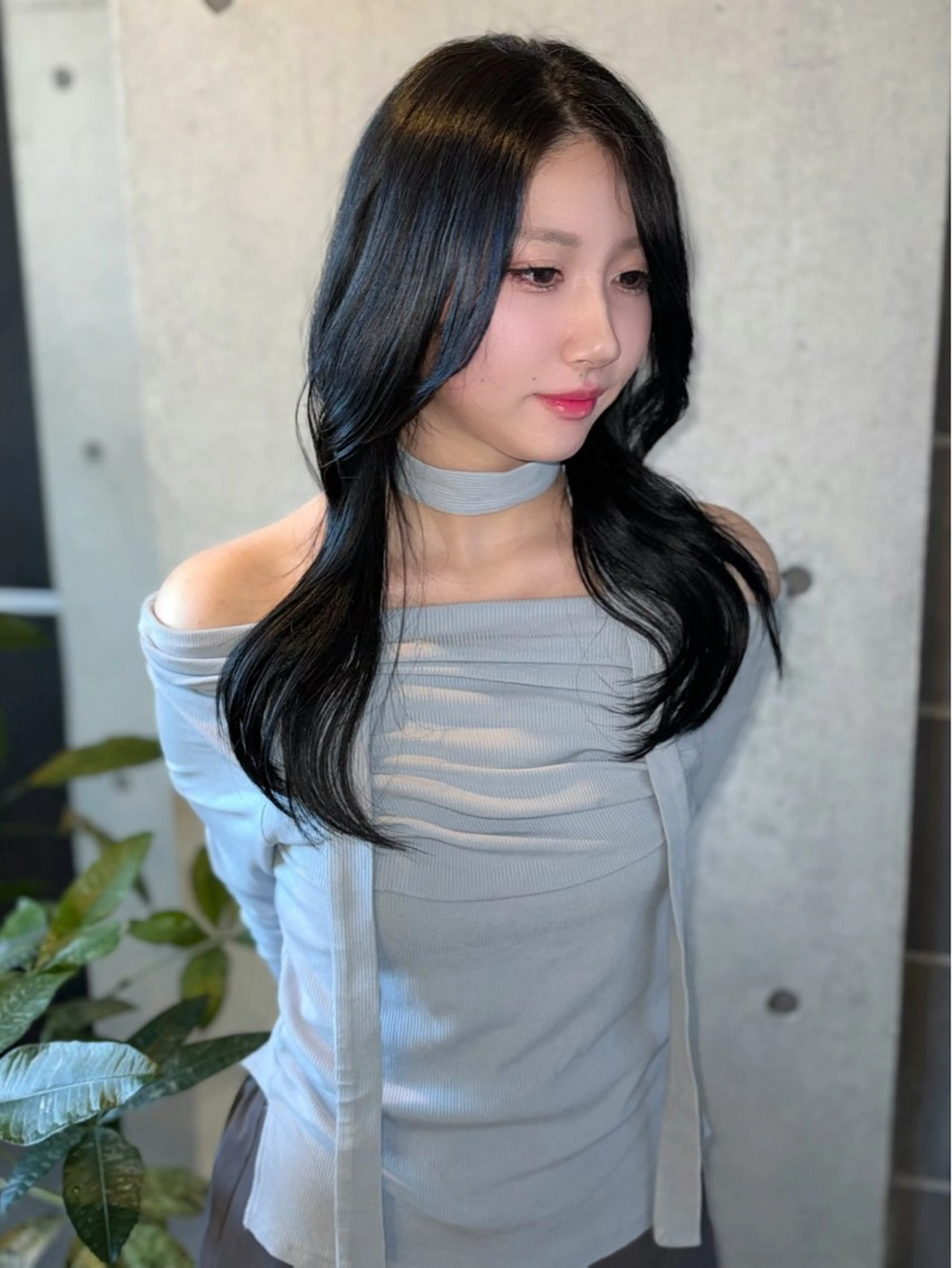 ロング カット トリートメント karina🌿レイ ヤーカット/髪質改善のヘアスタイル