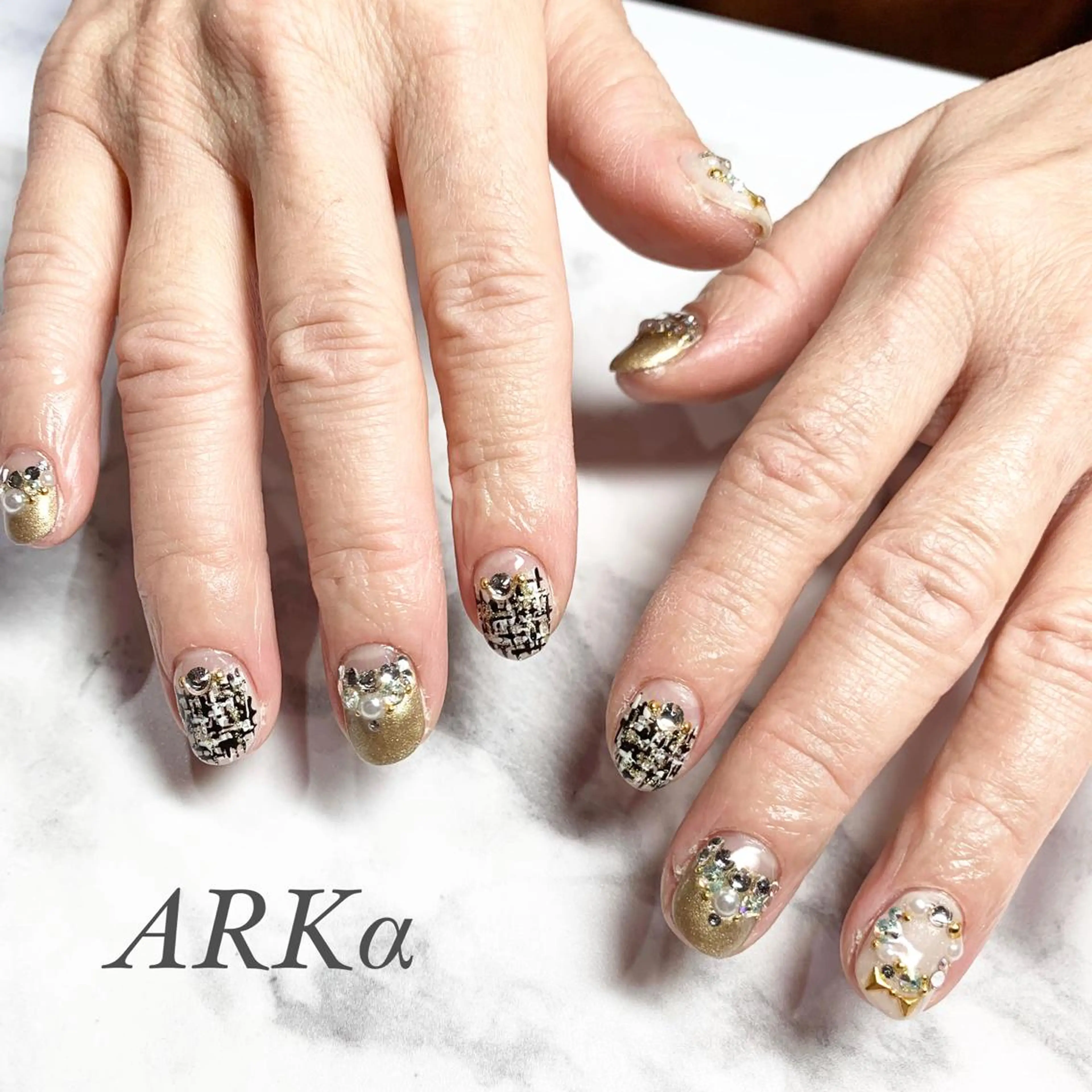 ネイル ハンドネイル Nailsalon ARKαのネイルデザイン